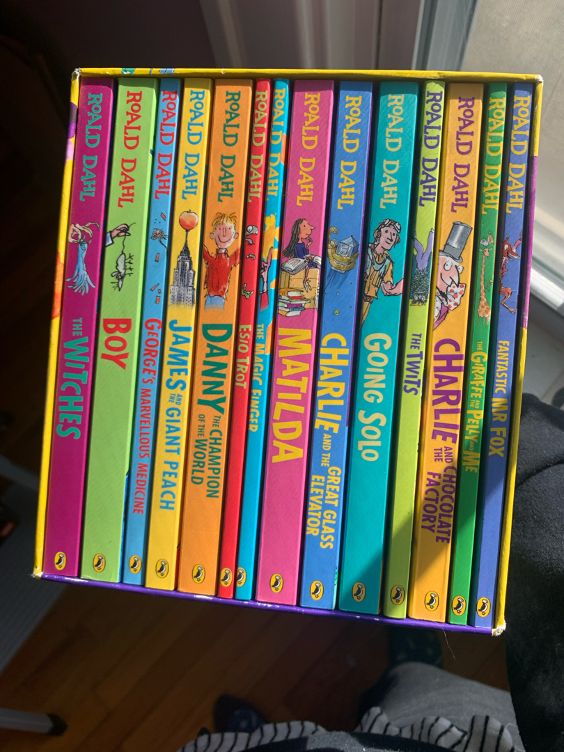 Roald Dahl 15-Book Boxed Set-PROP-RMS