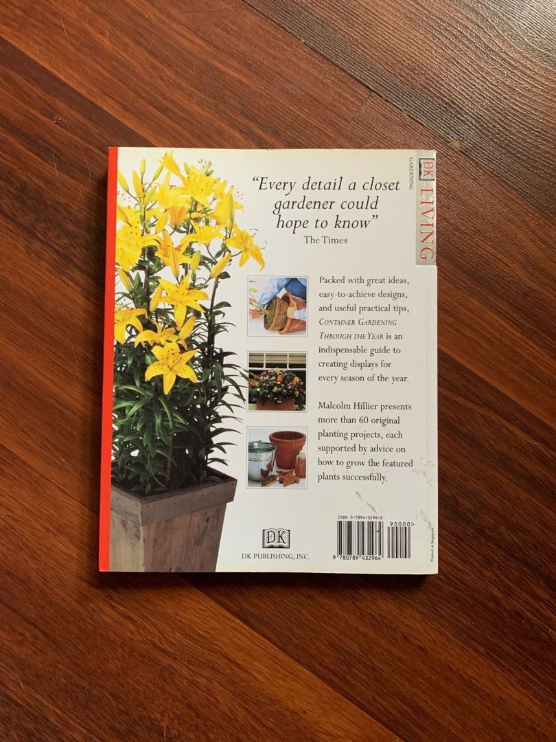 Container Gardening Through the Year by Dorling Kindersley Publishing ...
