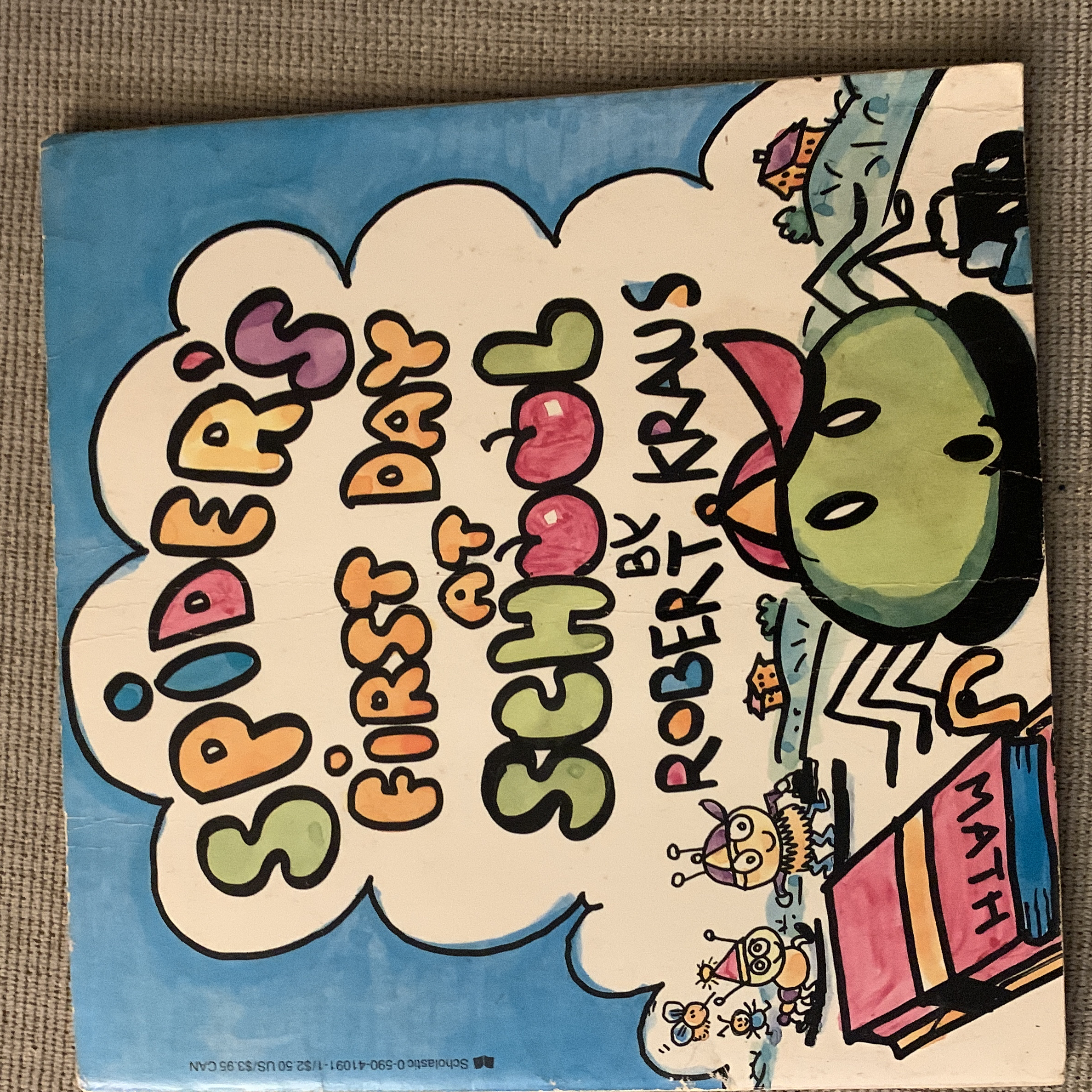 Spider's First Day at School