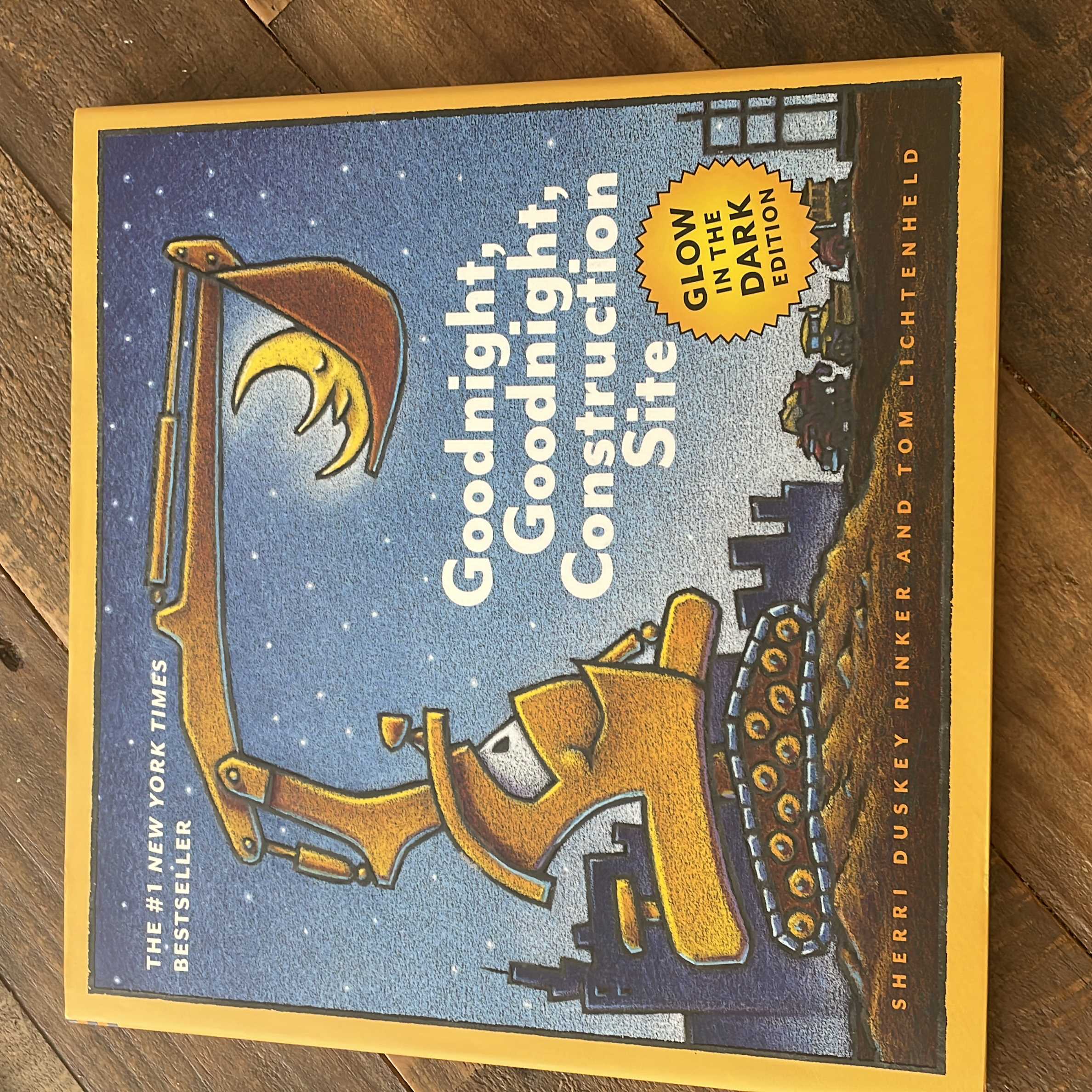 Goodnight, Goodnight Construction Site (Hardcover Books for Toddlers, Preschool Books for Kids)