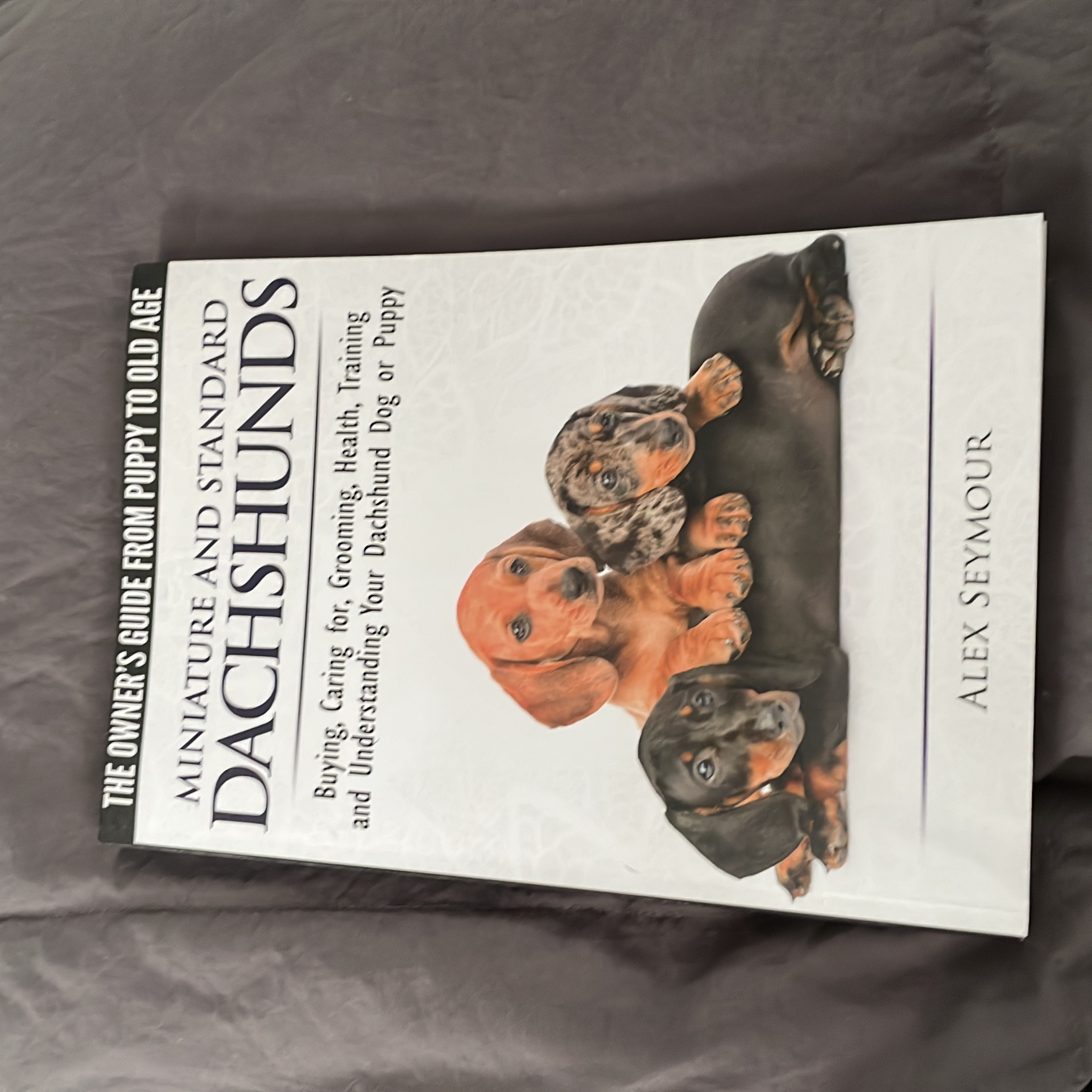 Dachshunds - the Owner's Guide from Puppy to Old Age - Choosing, Caring for, Grooming, Health, Training and Understanding Your Standard or Miniature Dachshund Dog