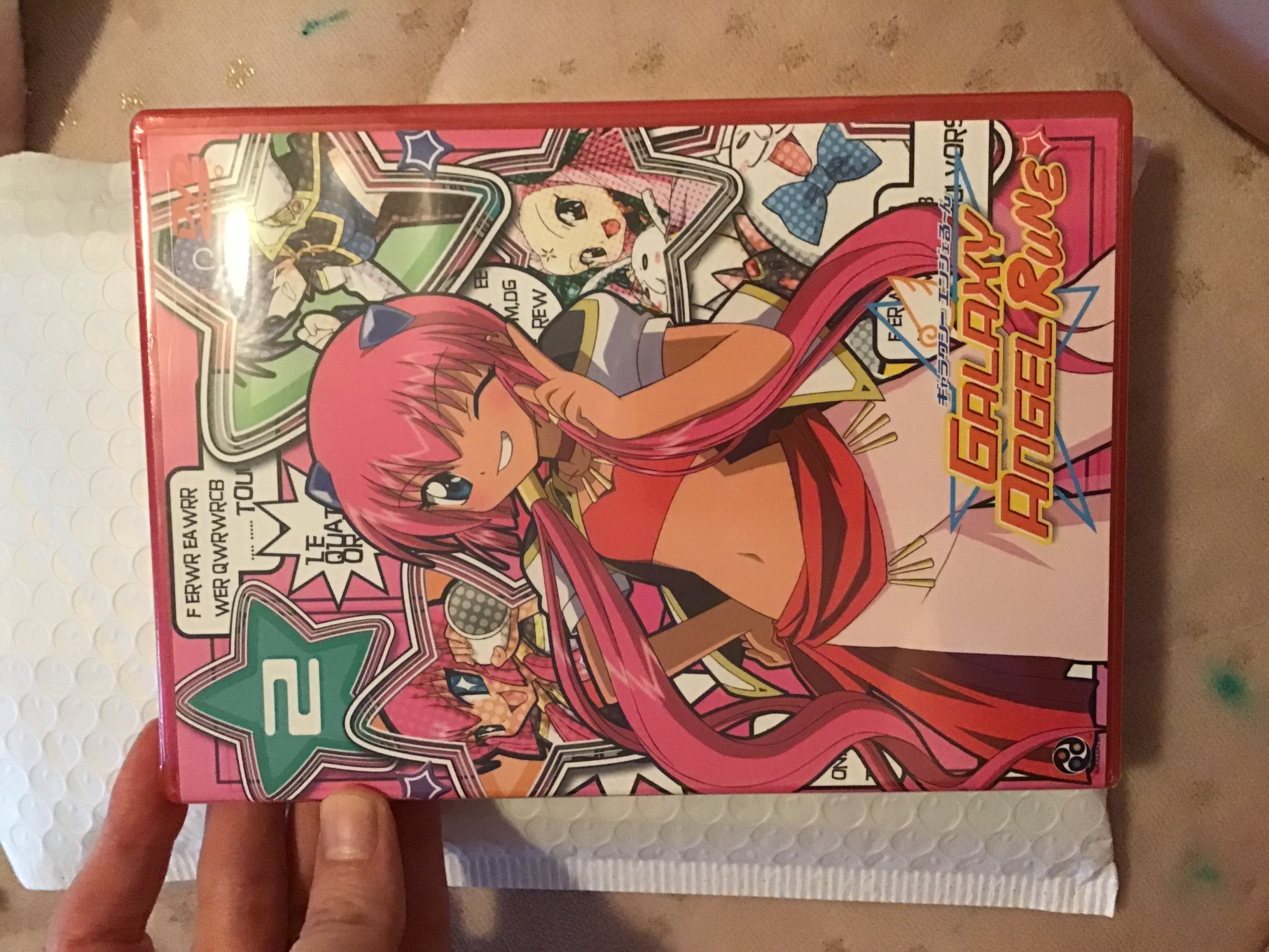 Anime DVD Galaxy Angel Rune volume 2