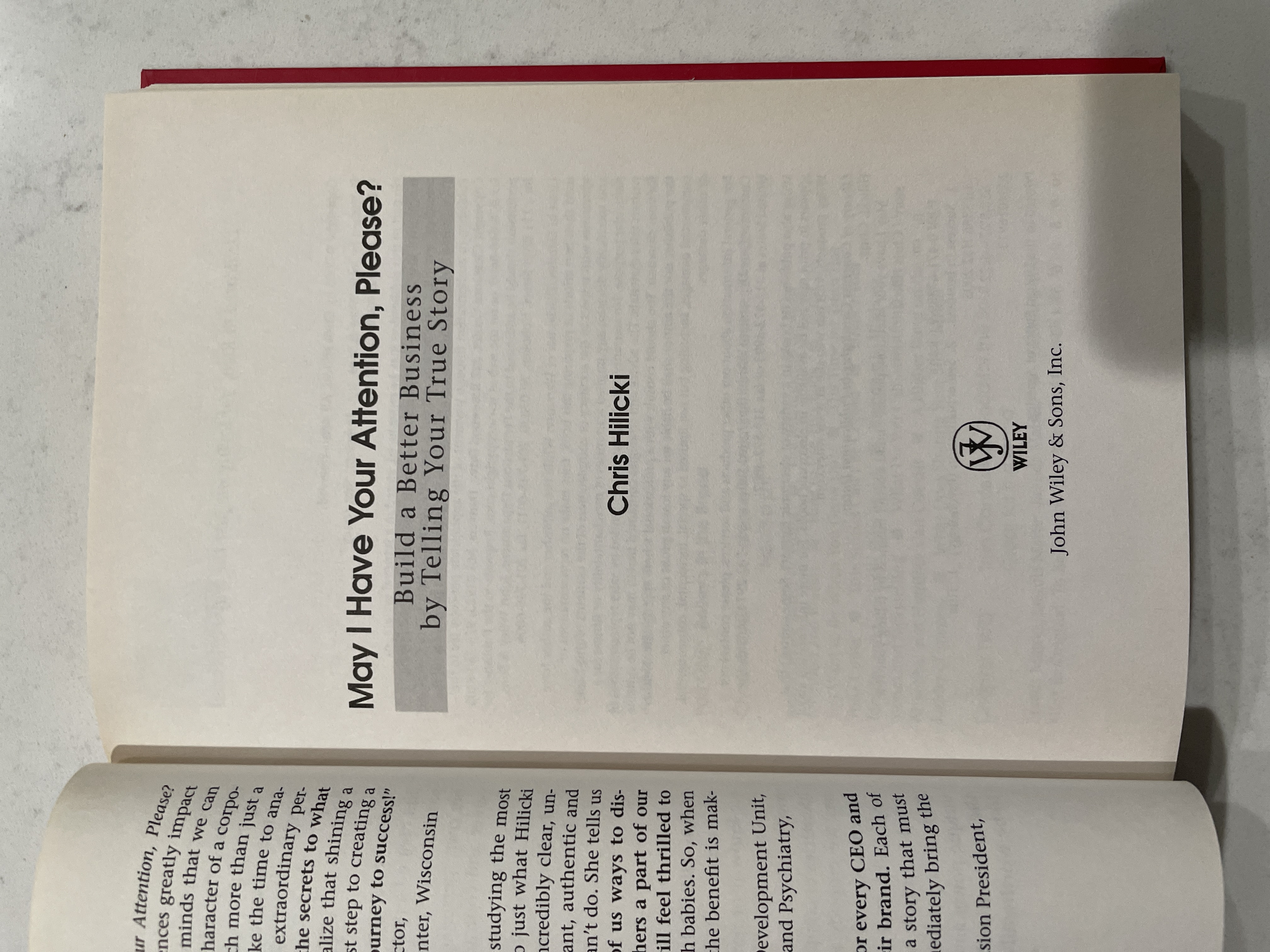 May I Have Your Attention, Please