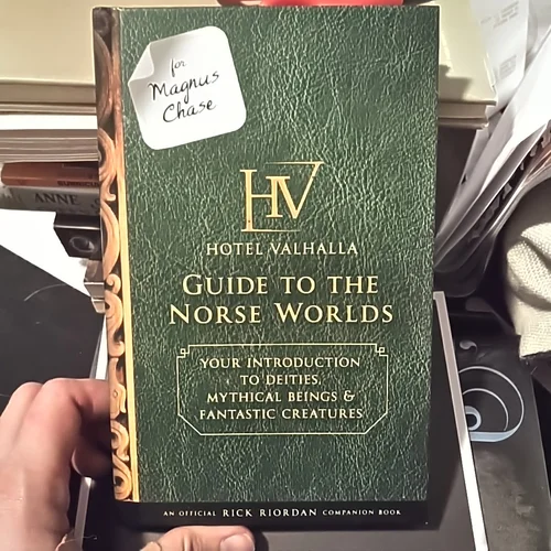 For Magnus Chase: Hotel Valhalla Guide to the Norse Worlds (an Official Rick Riordan Companion Book)