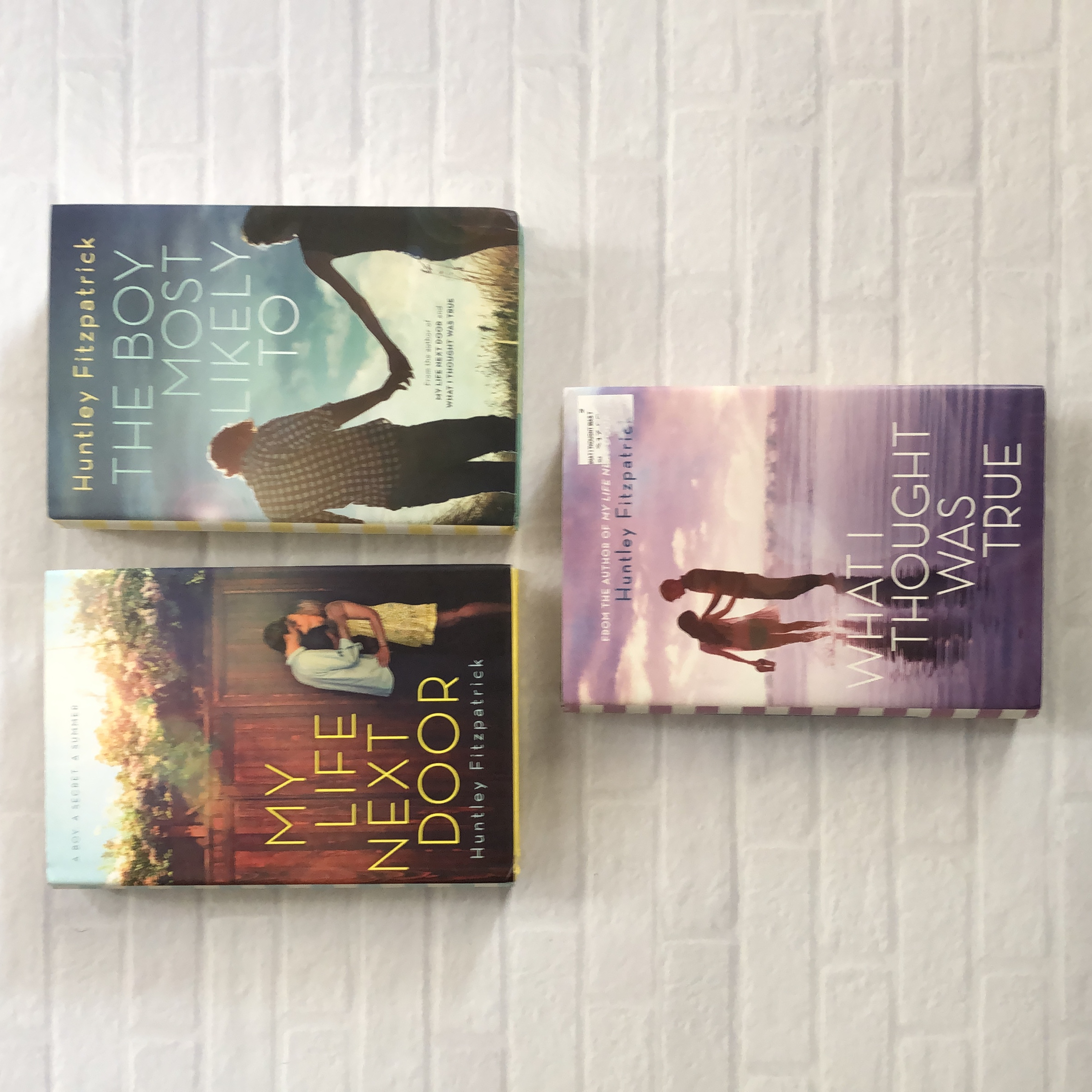 Huntley Fitzpatrick hardcover books (lot of three)