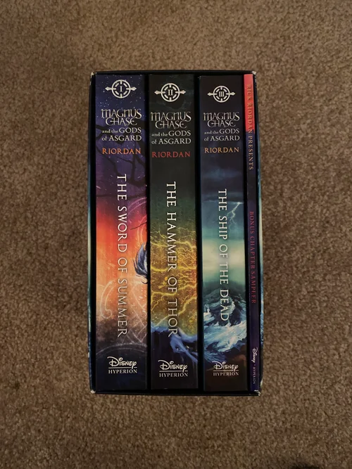 Magnus Chase and the Gods of Asgard Paperback Boxed Set