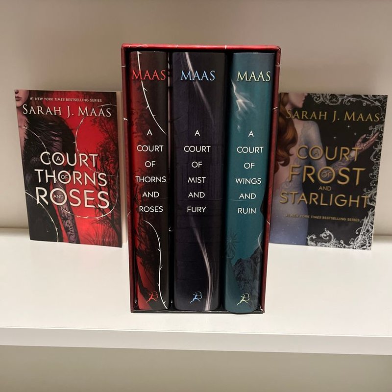 A Court of Thorns and Roses Boxed Set- Original Hardcovers