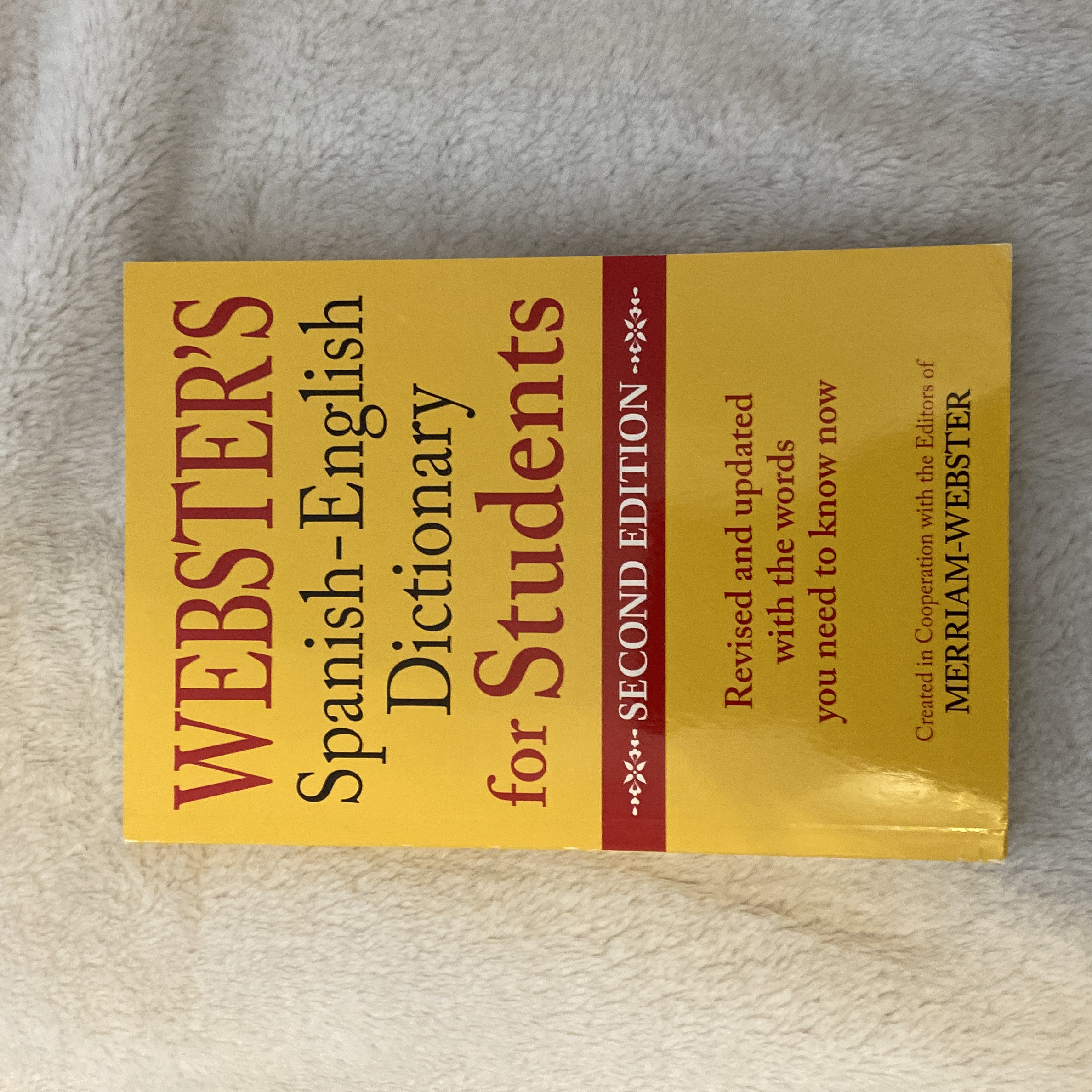 Webster's Spanish-English Dictionary for Students, Second Edition