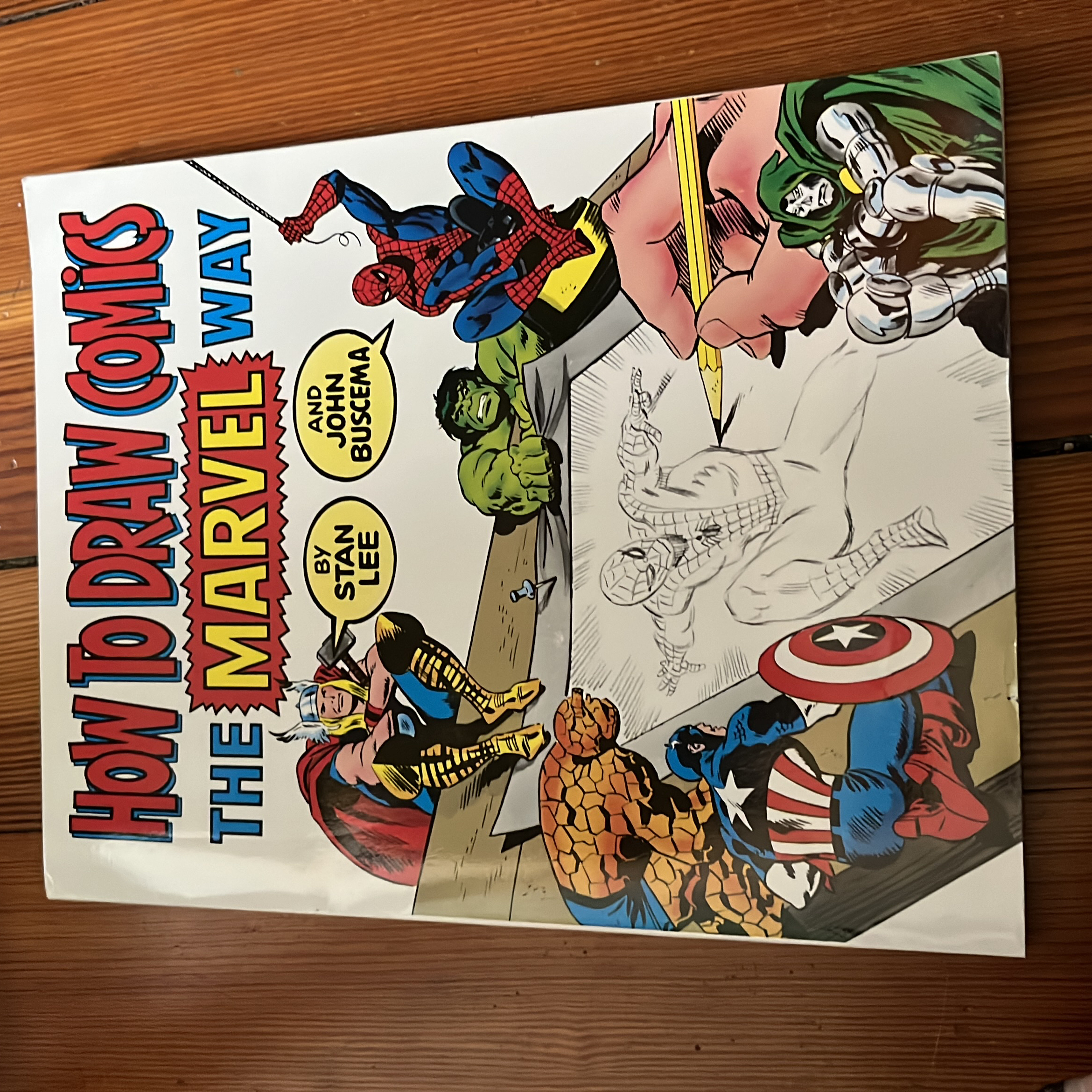How to Draw Comics the Marvel Way