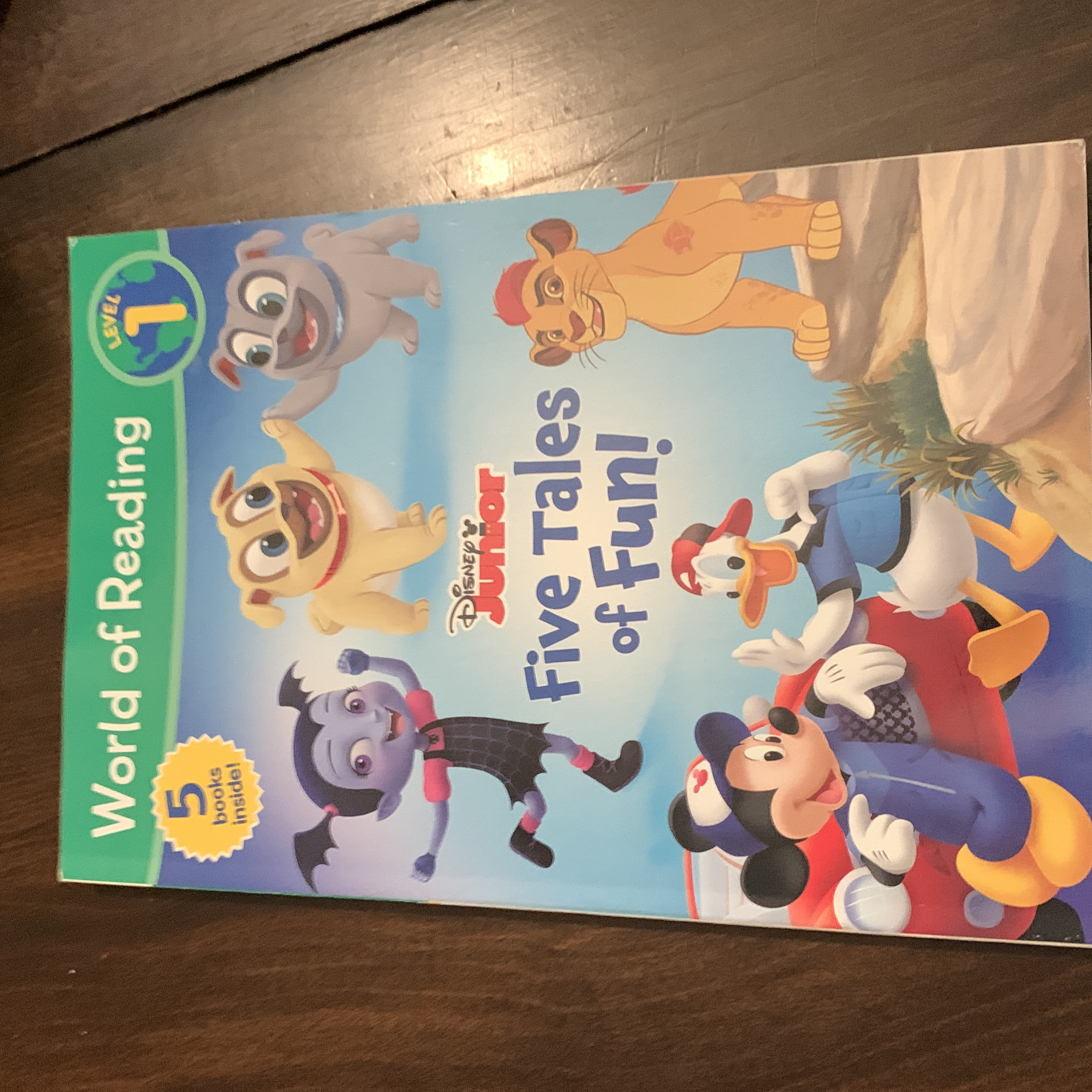 World of Reading: Disney Junior Five Tales of Fun! (Level 1 Reader Bindup)