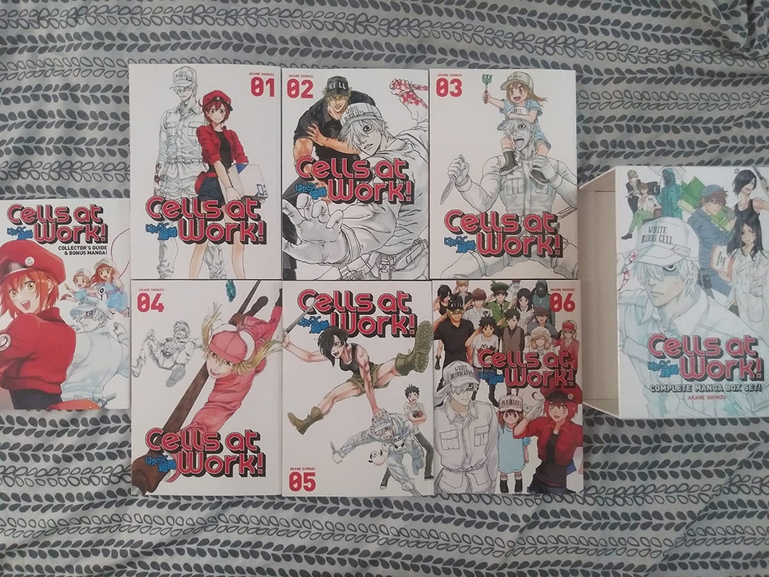 Cells at Work! Complete Manga Box Set!