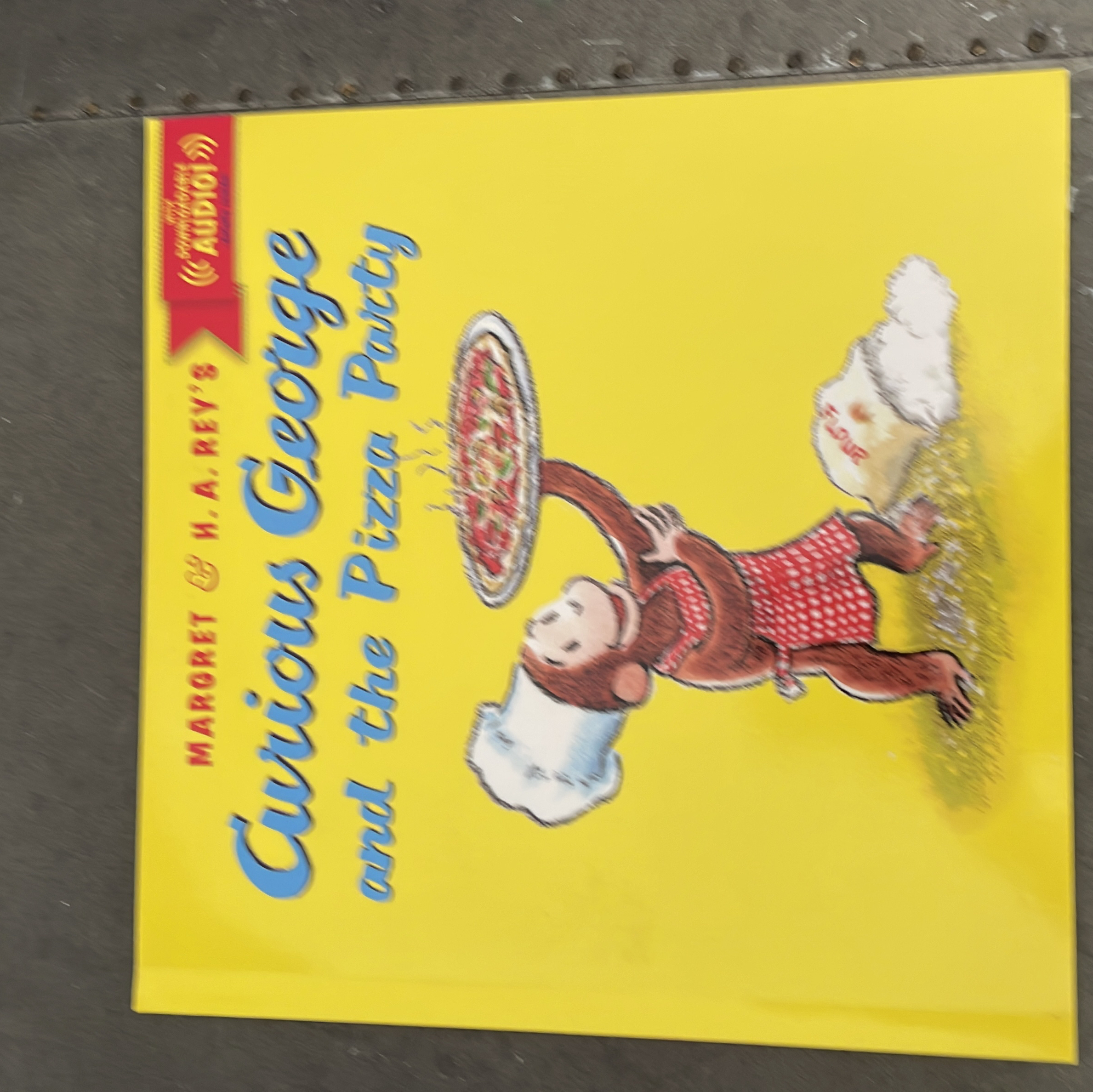 Curious George and the Pizza Party with Downloadable Audio