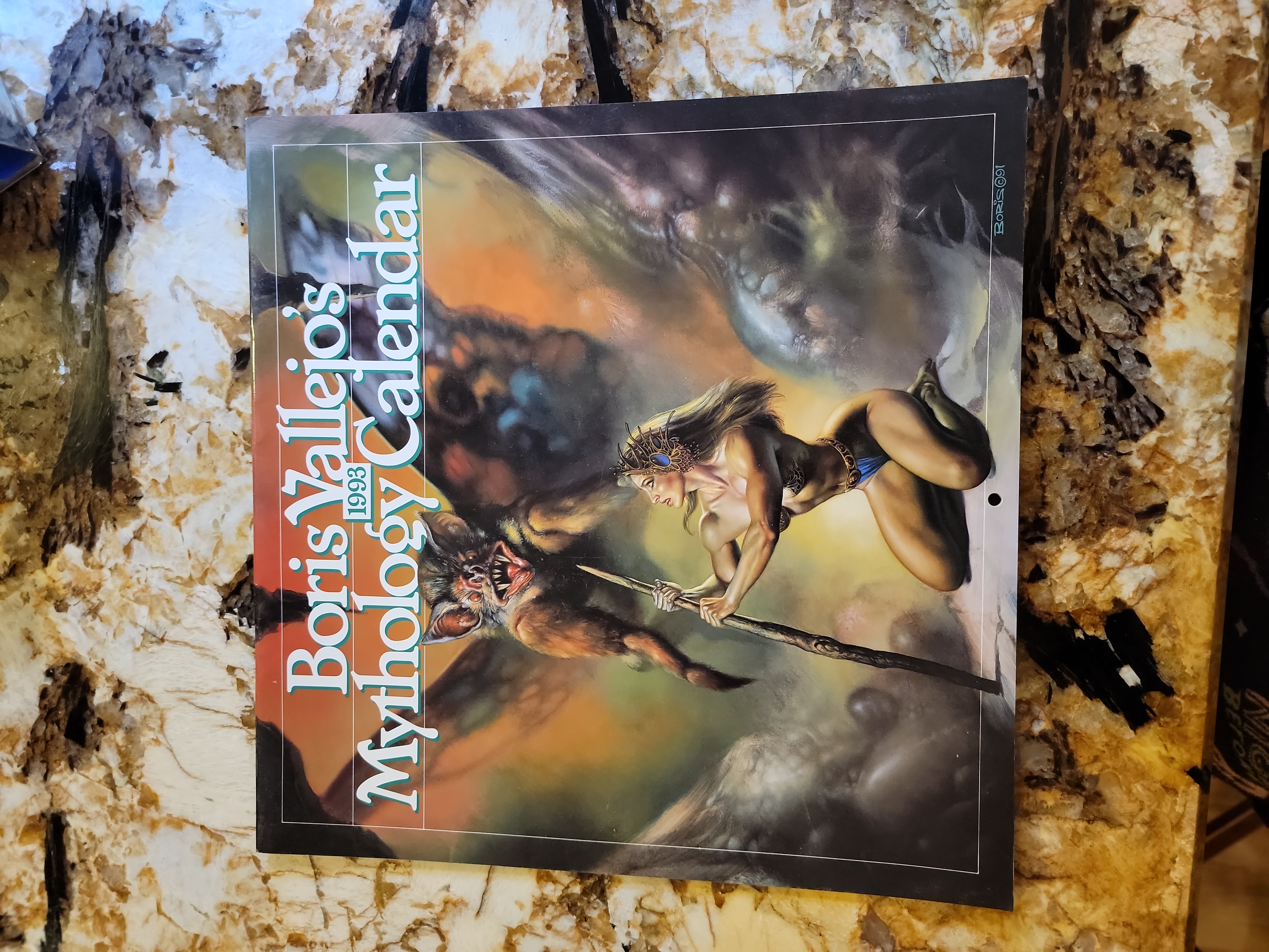 Boris Vallejo 1993 Calendar