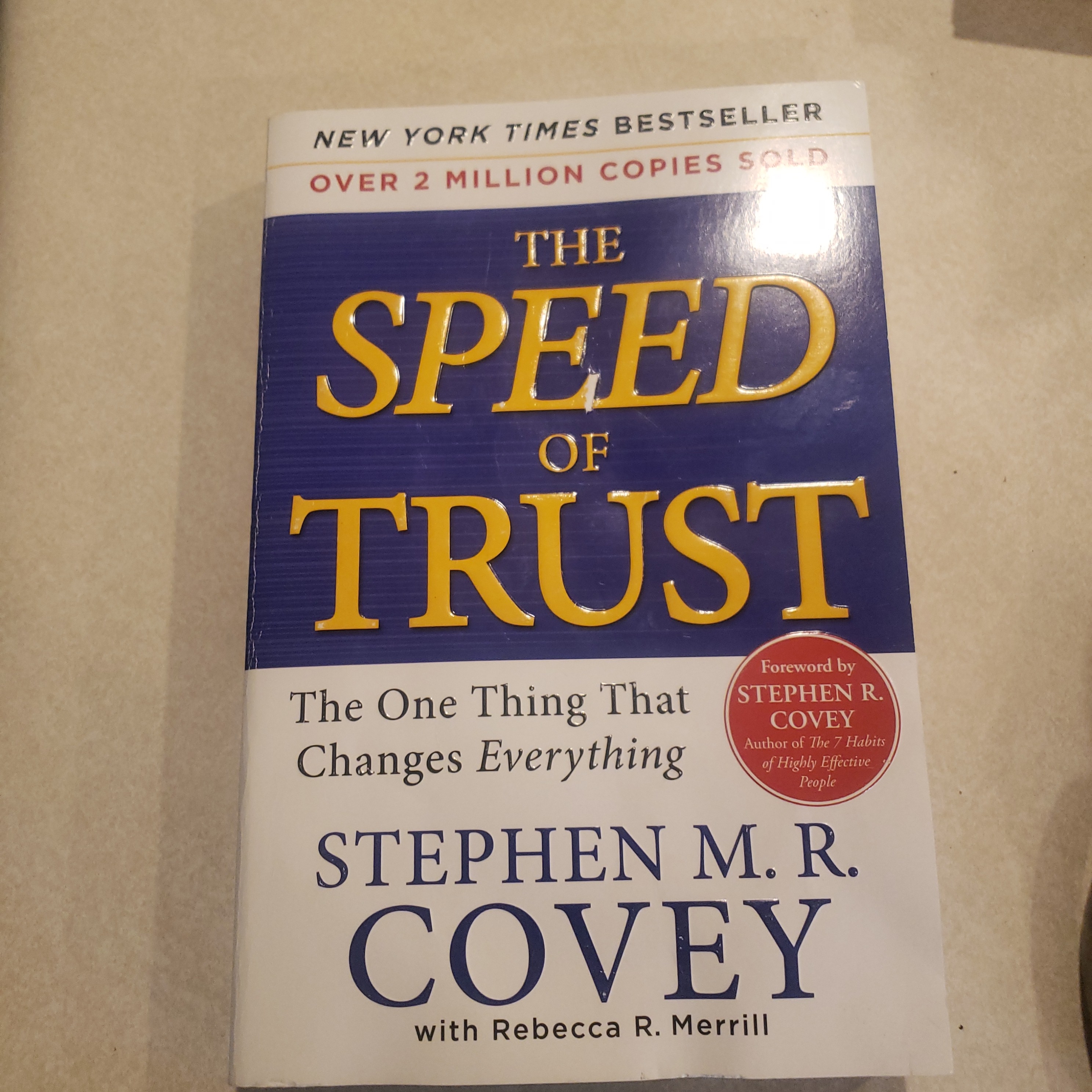 The SPEED of Trust