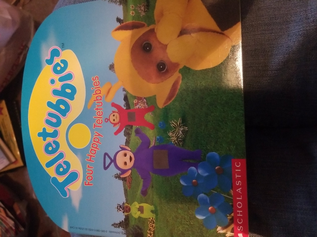 Four Happy Teletubbies