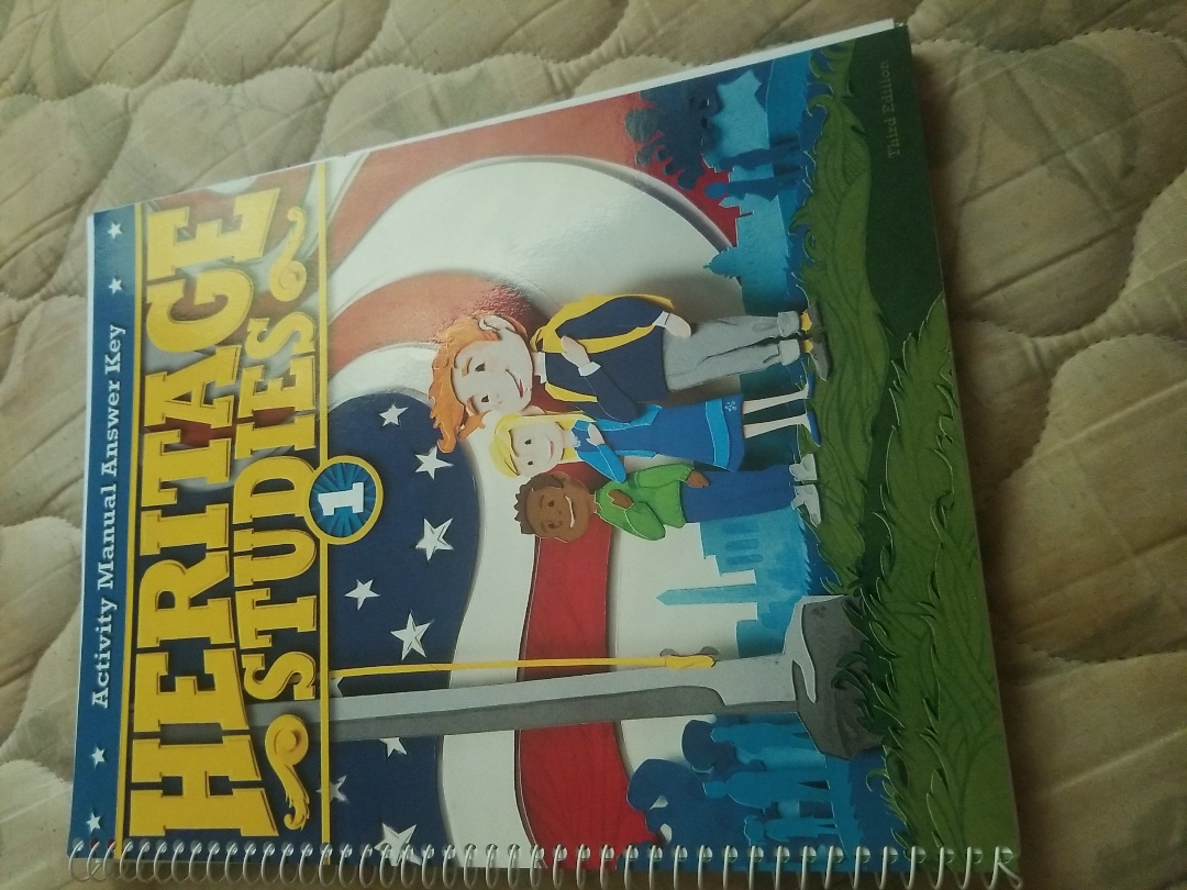 Heritage Studies Activity Manual Answer Key Grade 1 3rd Edition