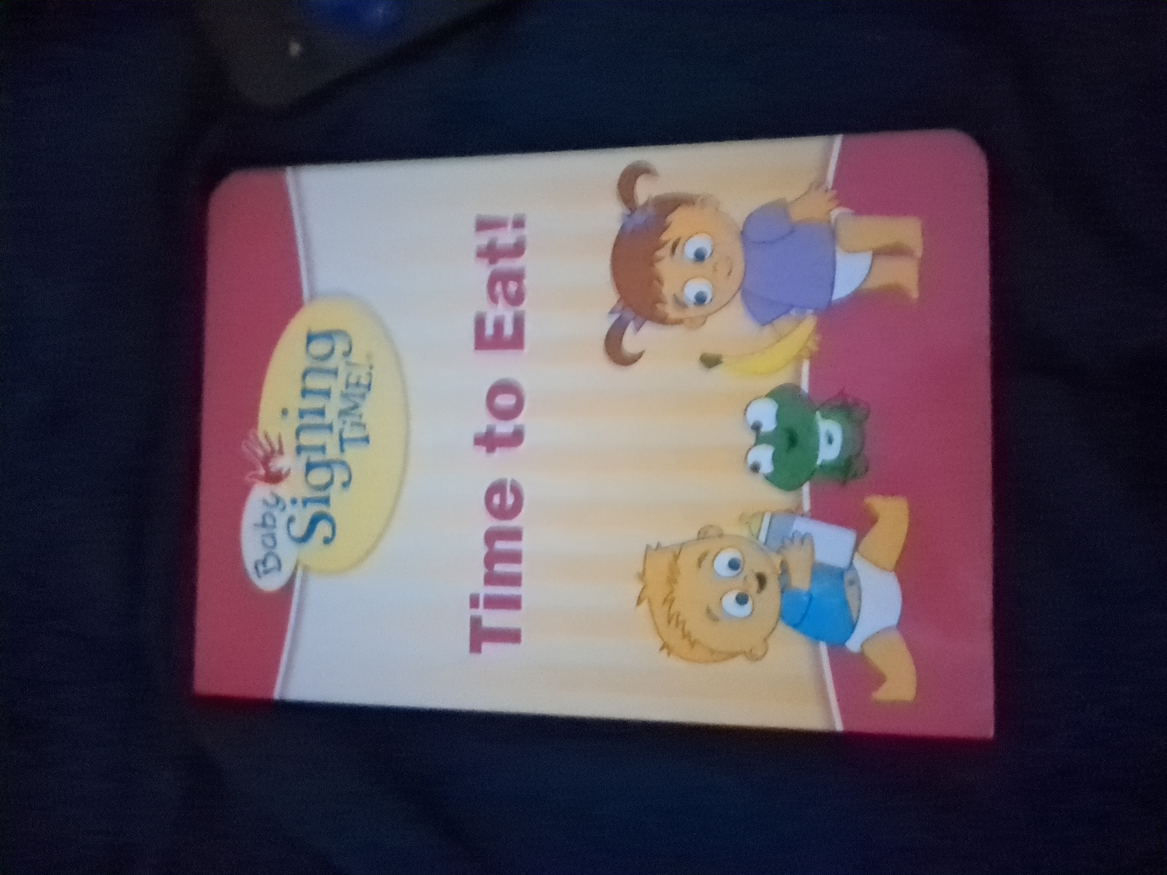 Time to Eat Baby Signing Time Book