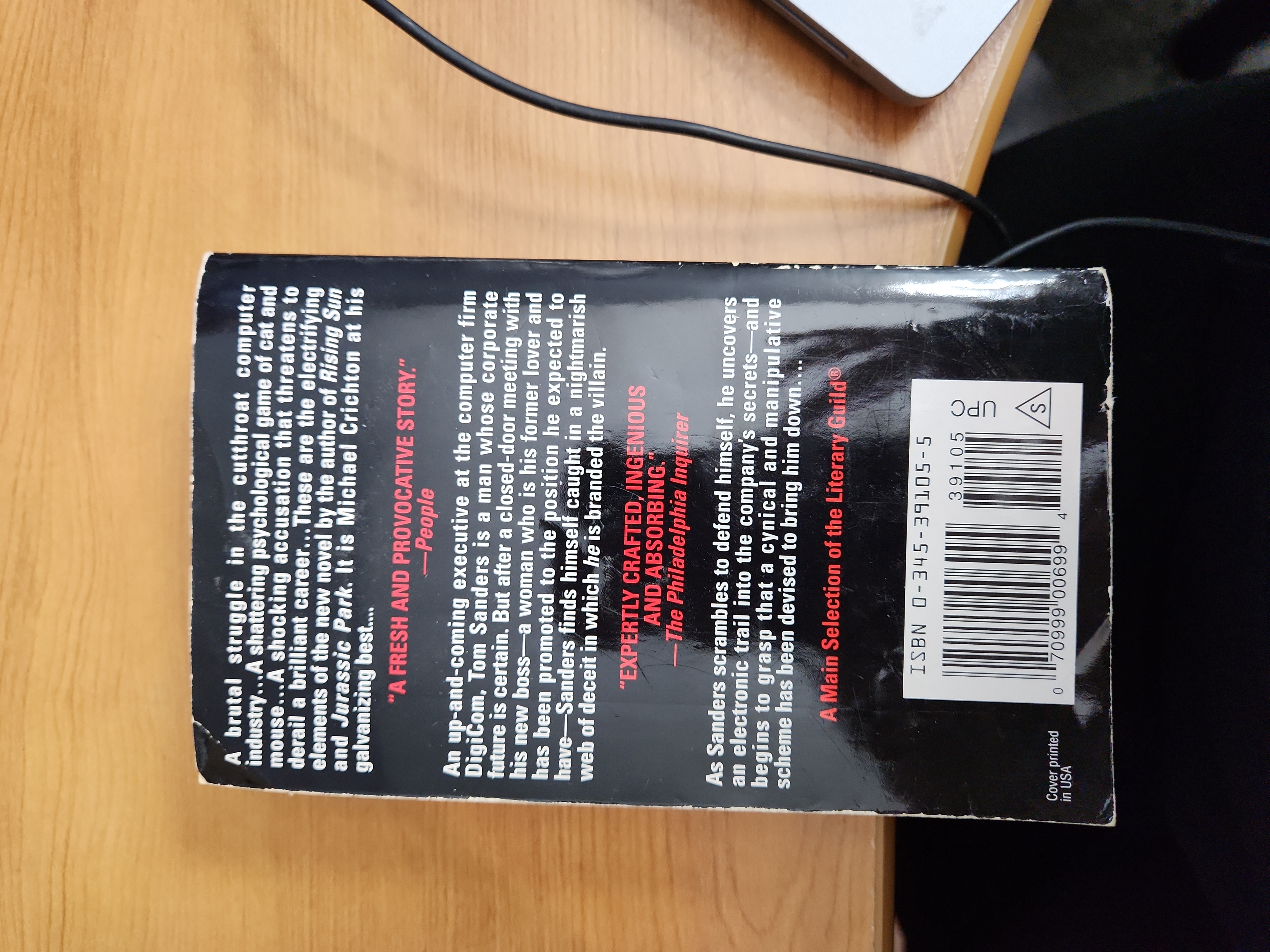 Disclosure by Michael Crichton