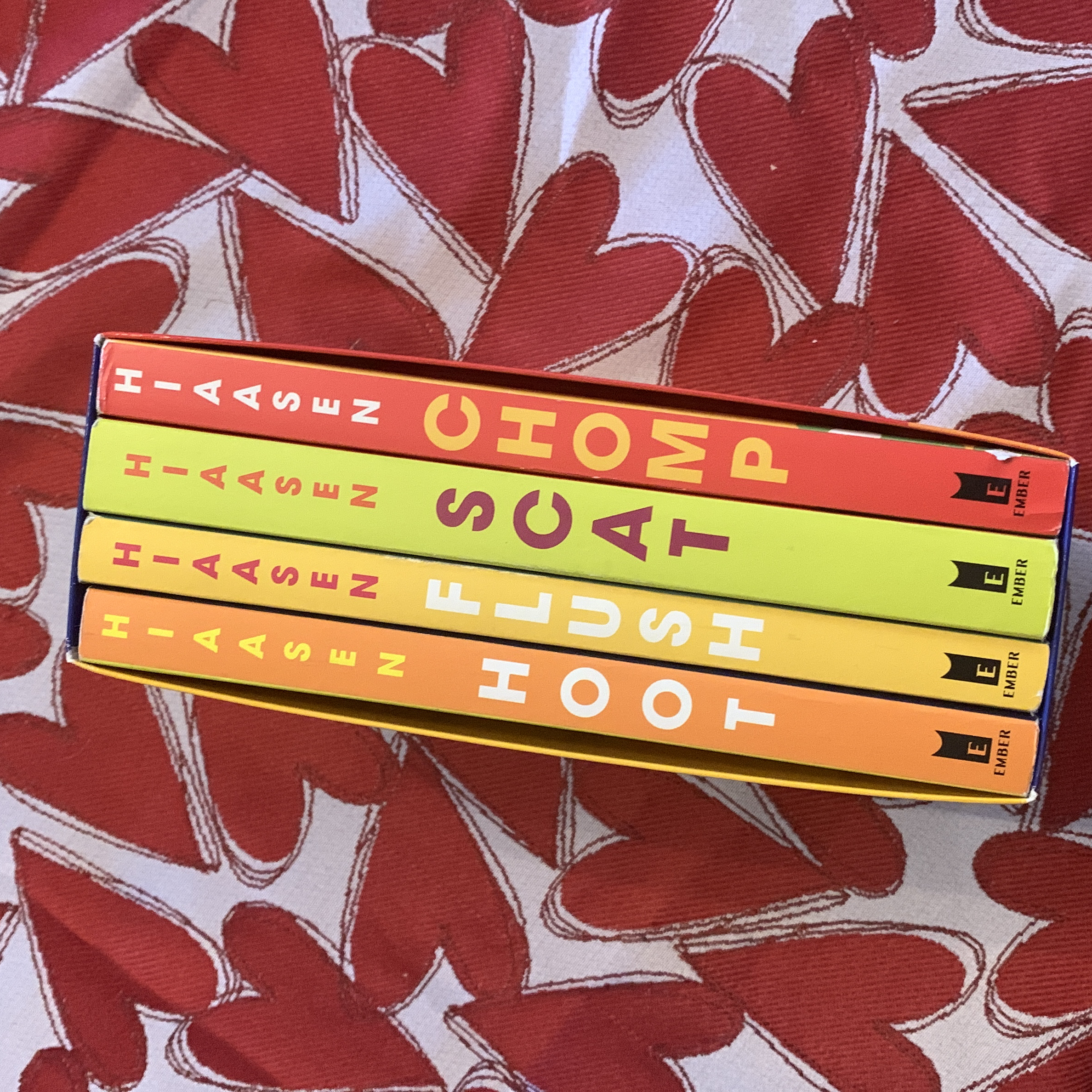 Hiaasen 4-Book Trade Paperback Box Set