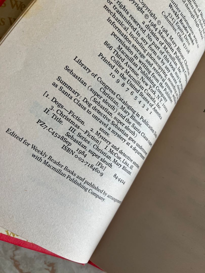 Sebastian (Super Sleuth) and the Santa Claus Caper