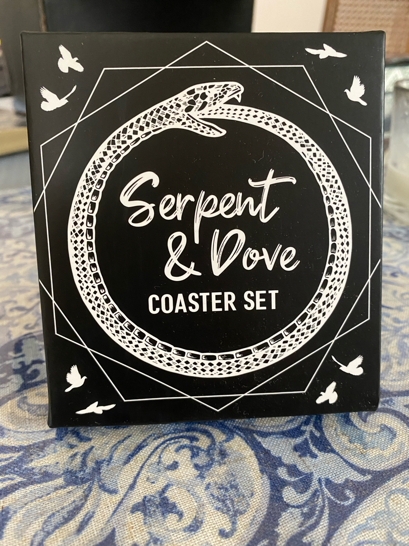 Serpent & Dove Coasters - Fairyloot Exclusive