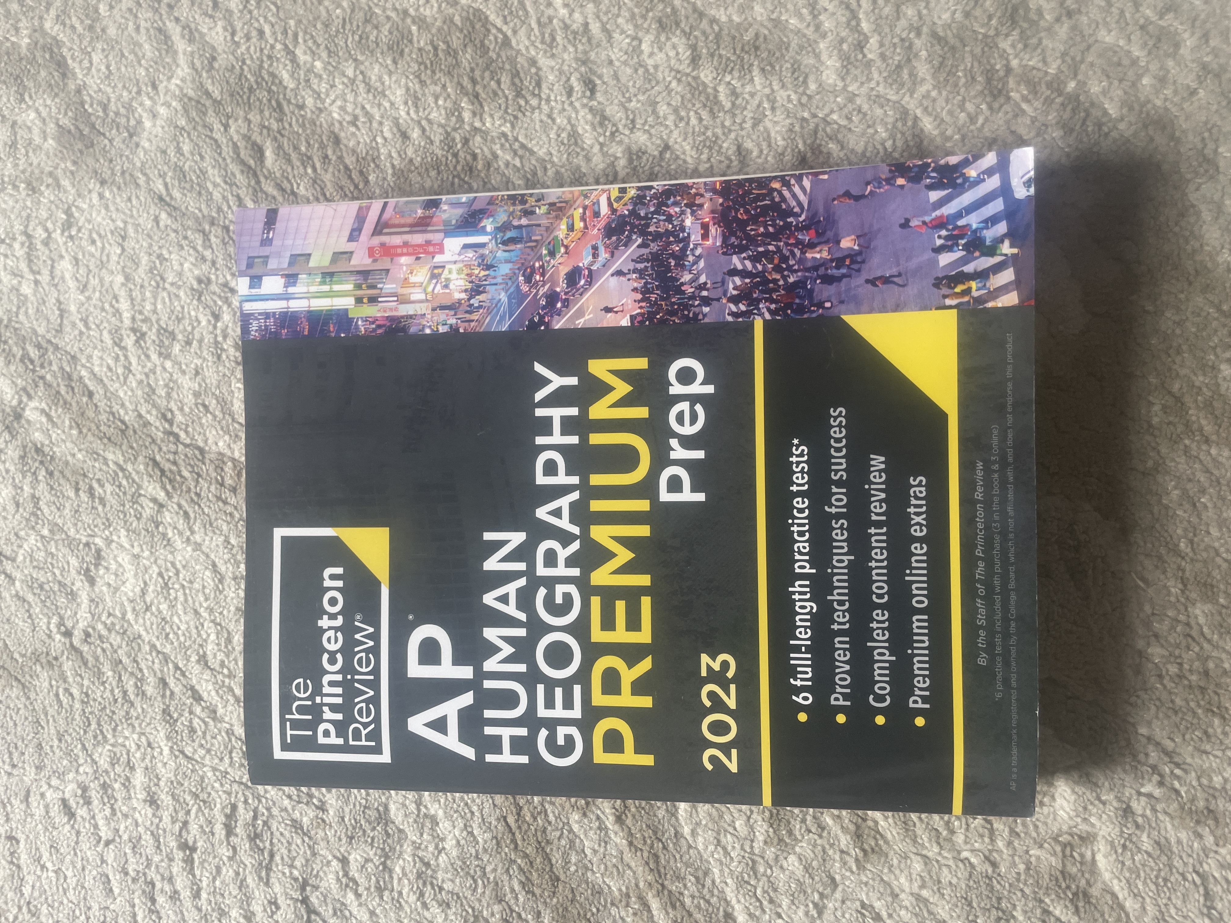 Princeton Review AP Human Geography Premium Prep 2023