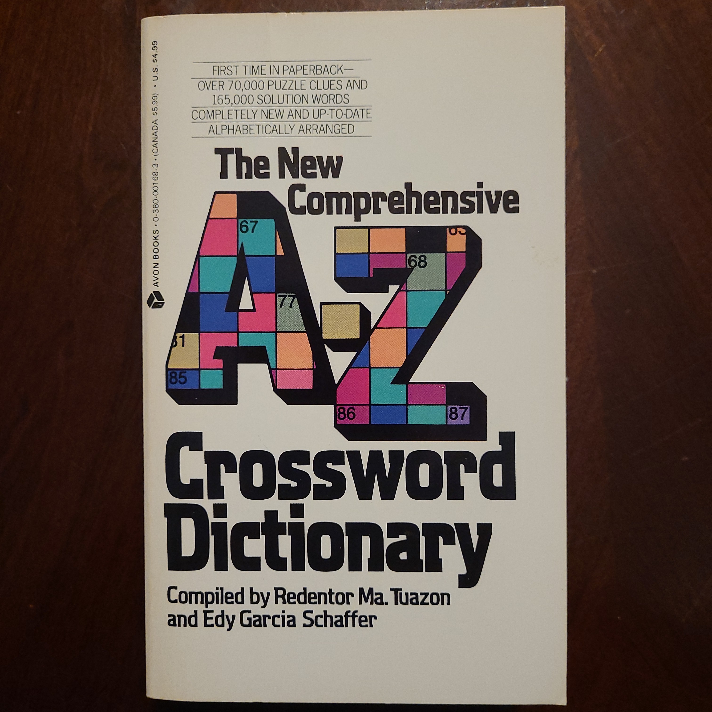 The New Comprehensive A-Z Crossword Dictionary 