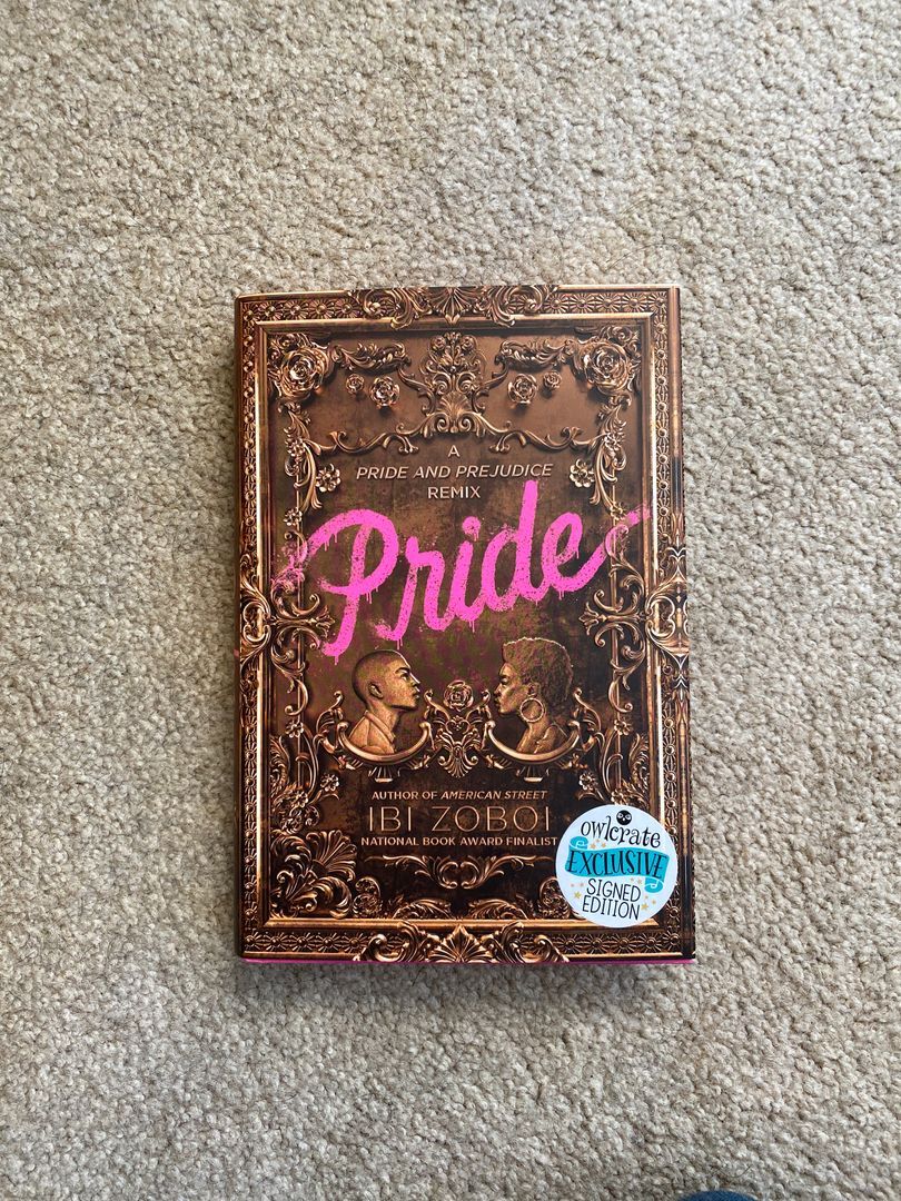 Pride Owl Crate Edition Signed w/ Author Letter