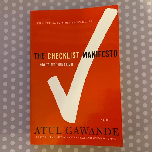 The Checklist Manifesto