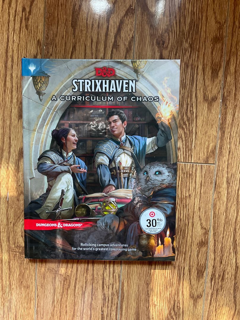 Strixhaven: Curriculum of Chaos (d&d/MTG Adventure Book)