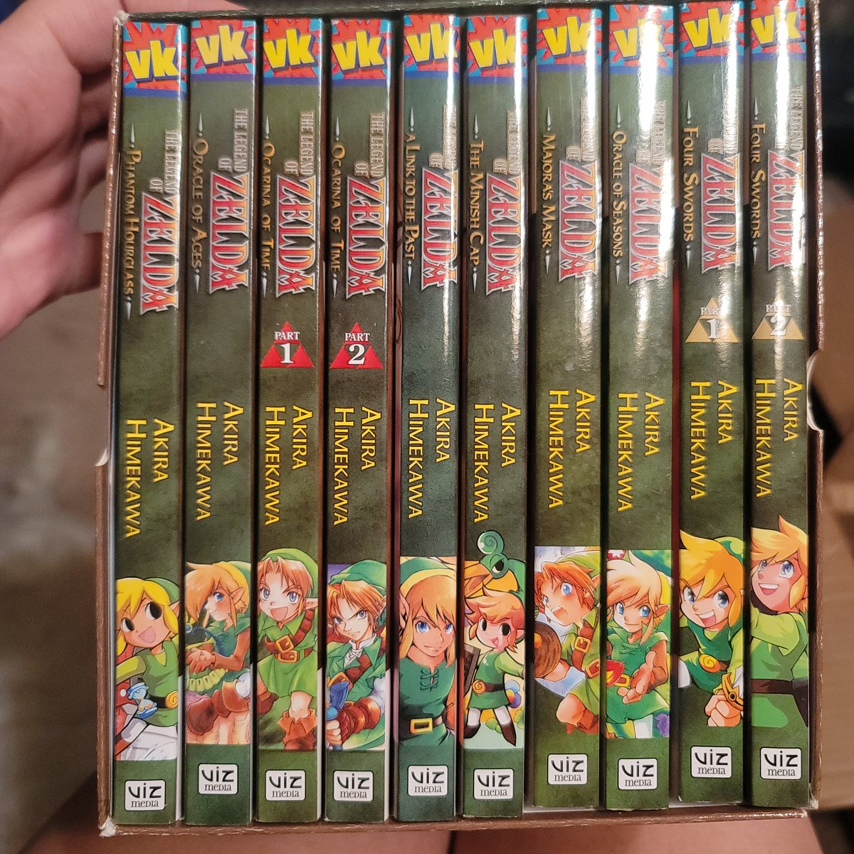 The Legend of Zelda Complete Box Set by Akira Himekawa