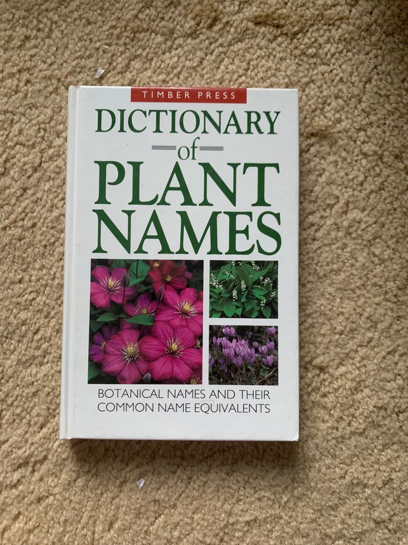 Dictionary of Plant Names