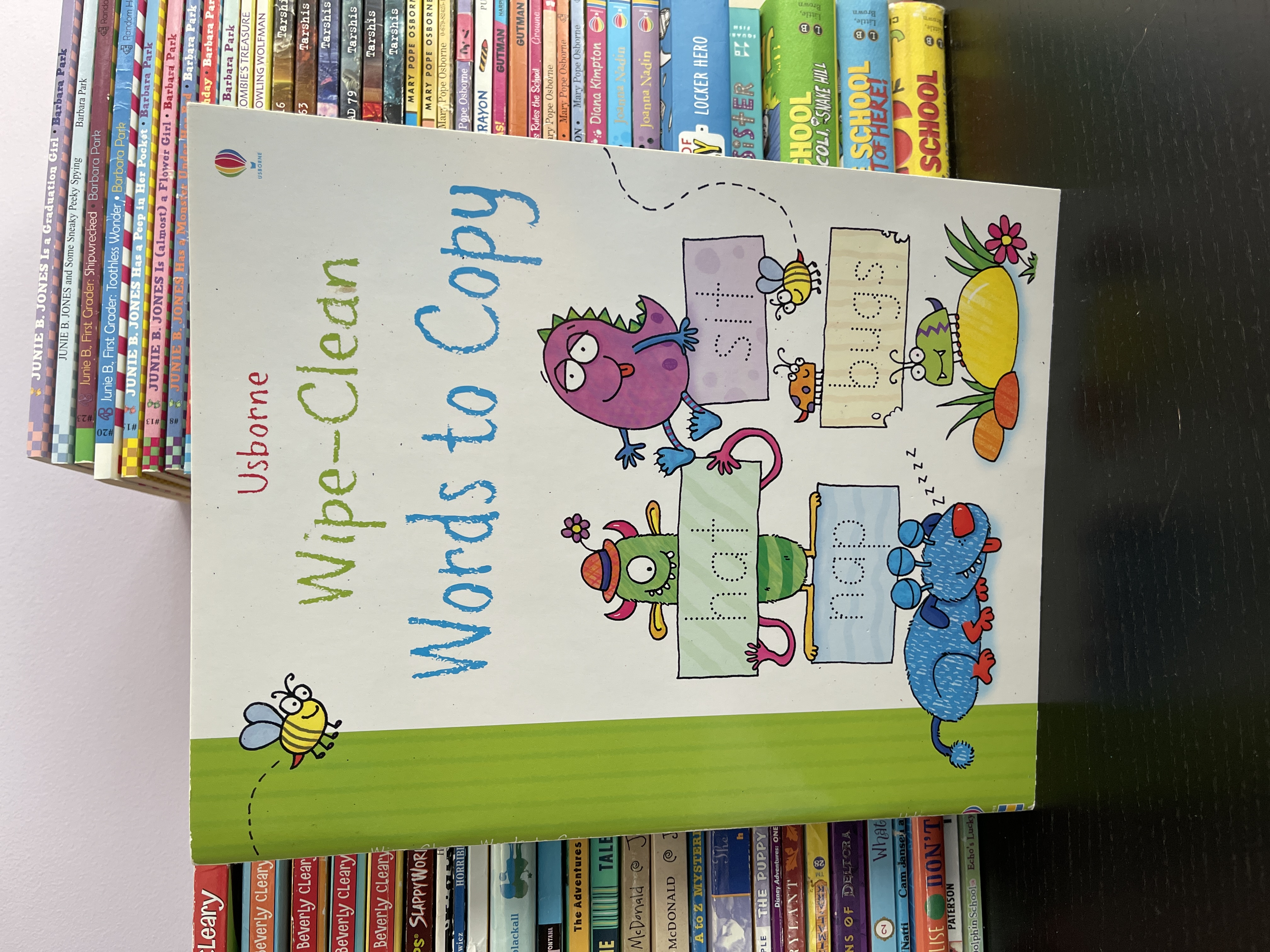 Usborne Wipe-Clean Words to Copy