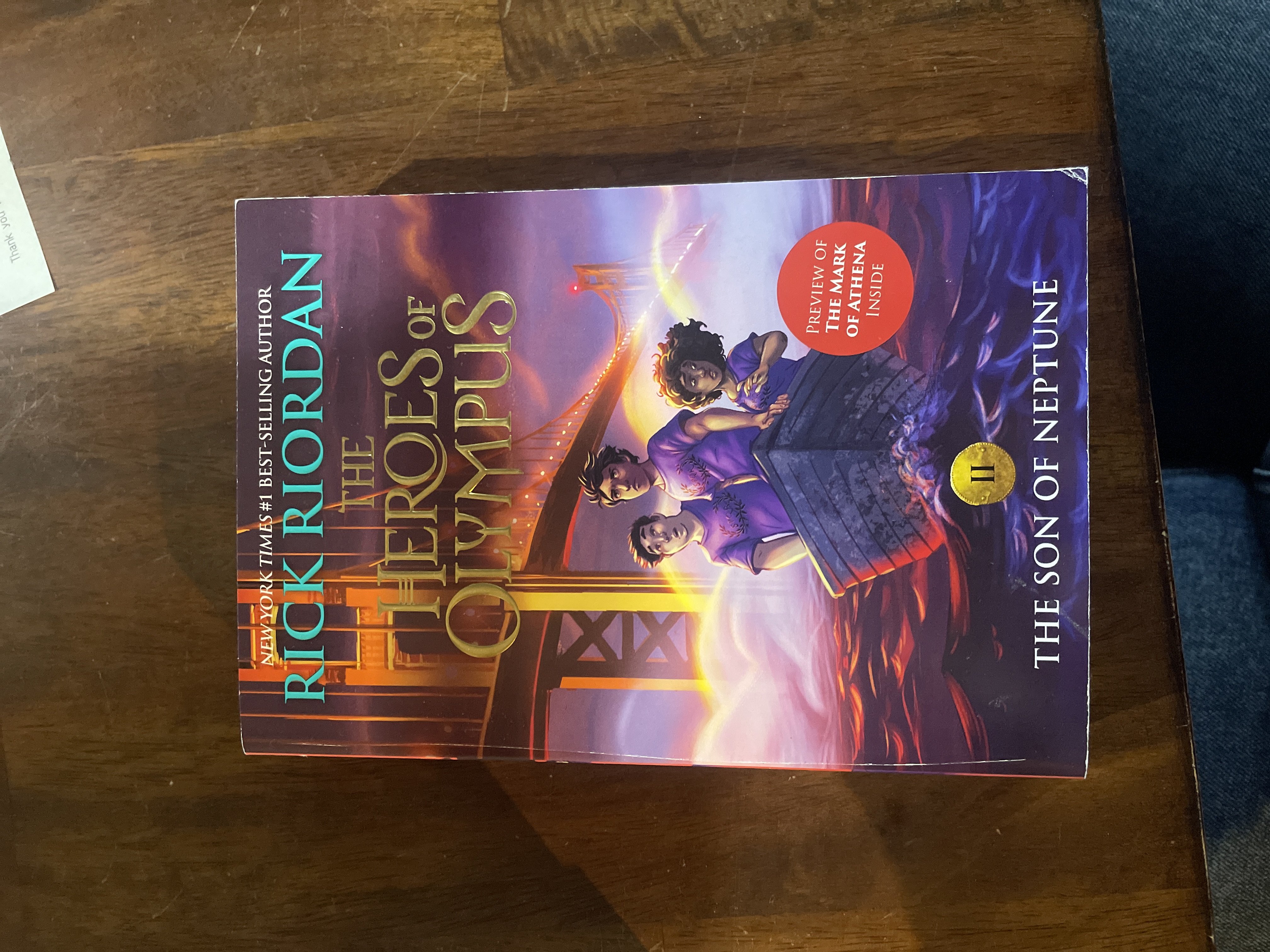 Heroes of Olympus, the, Book Two the Son of Neptune ((new Cover)) by Rick Riordan, Paperback ...