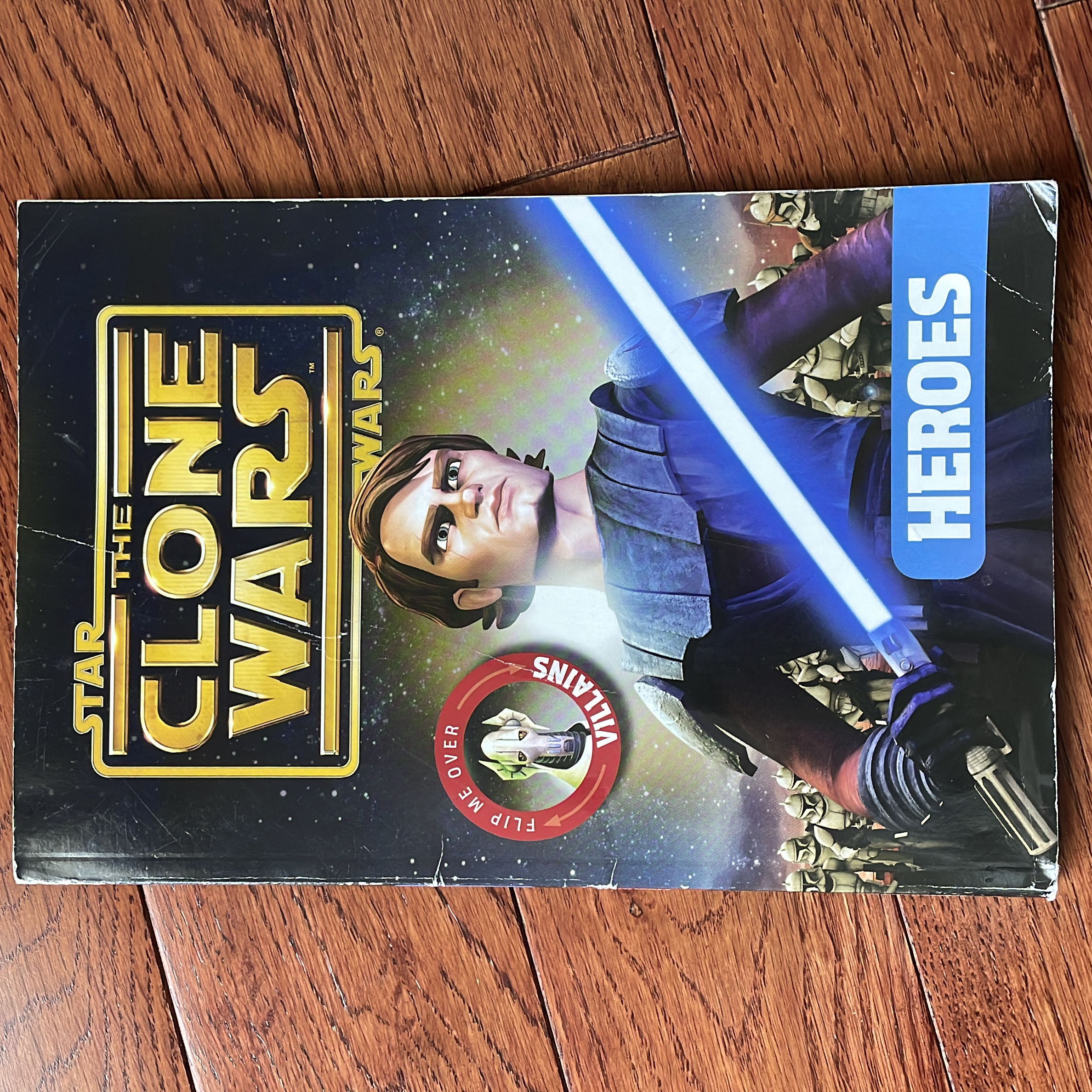 Heroes and Villains Flip Book