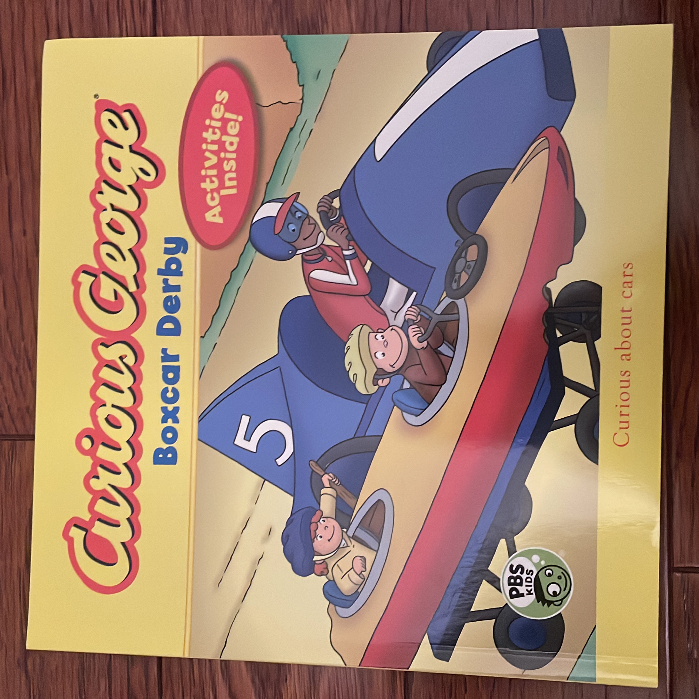 Curious George Boxcar Derby (cgtv 8x8)