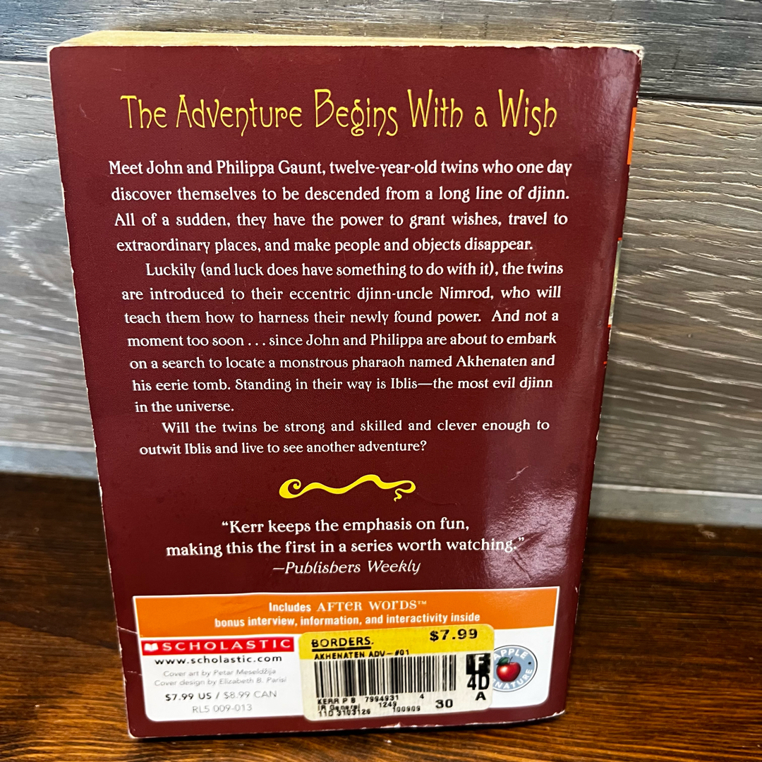 The Akhenaten Adventure by P. B. Kerr, Paperback | Pangobooks