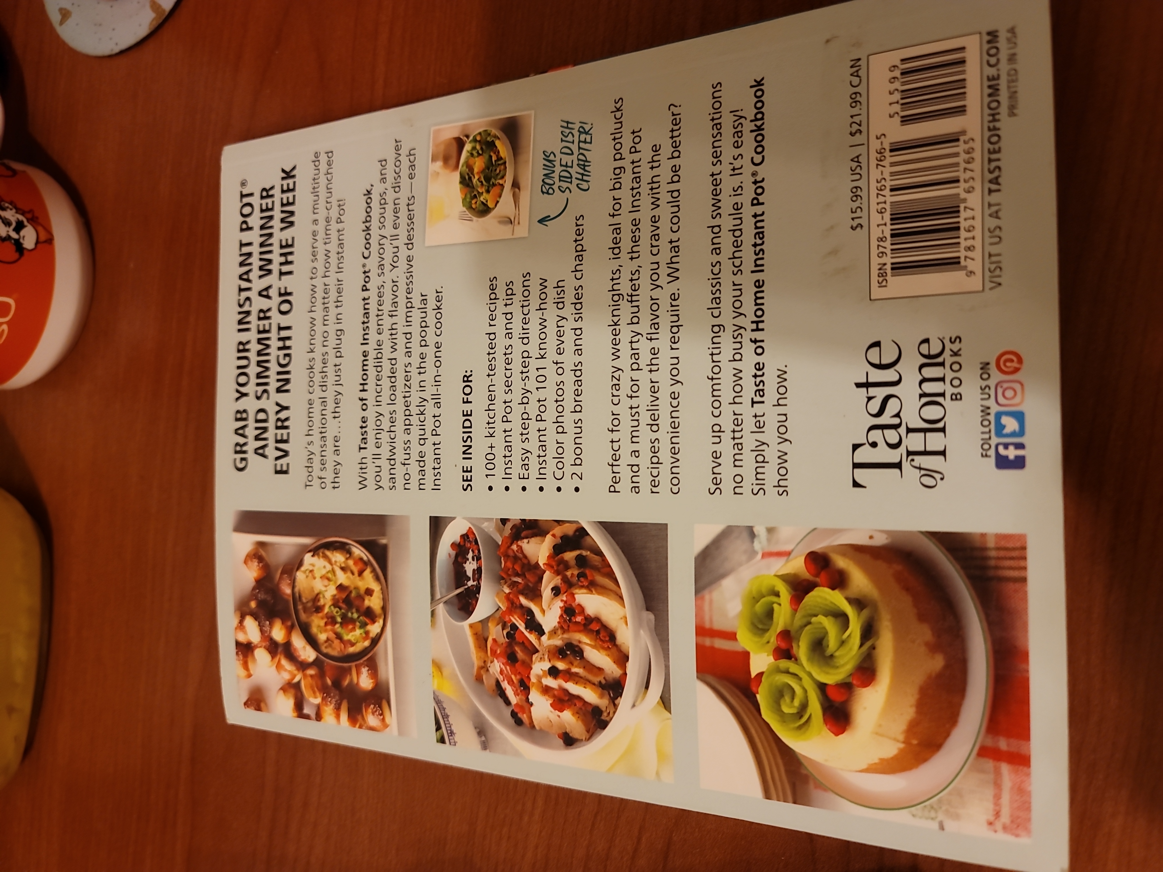 Taste of Home Instant Pot Cookbook