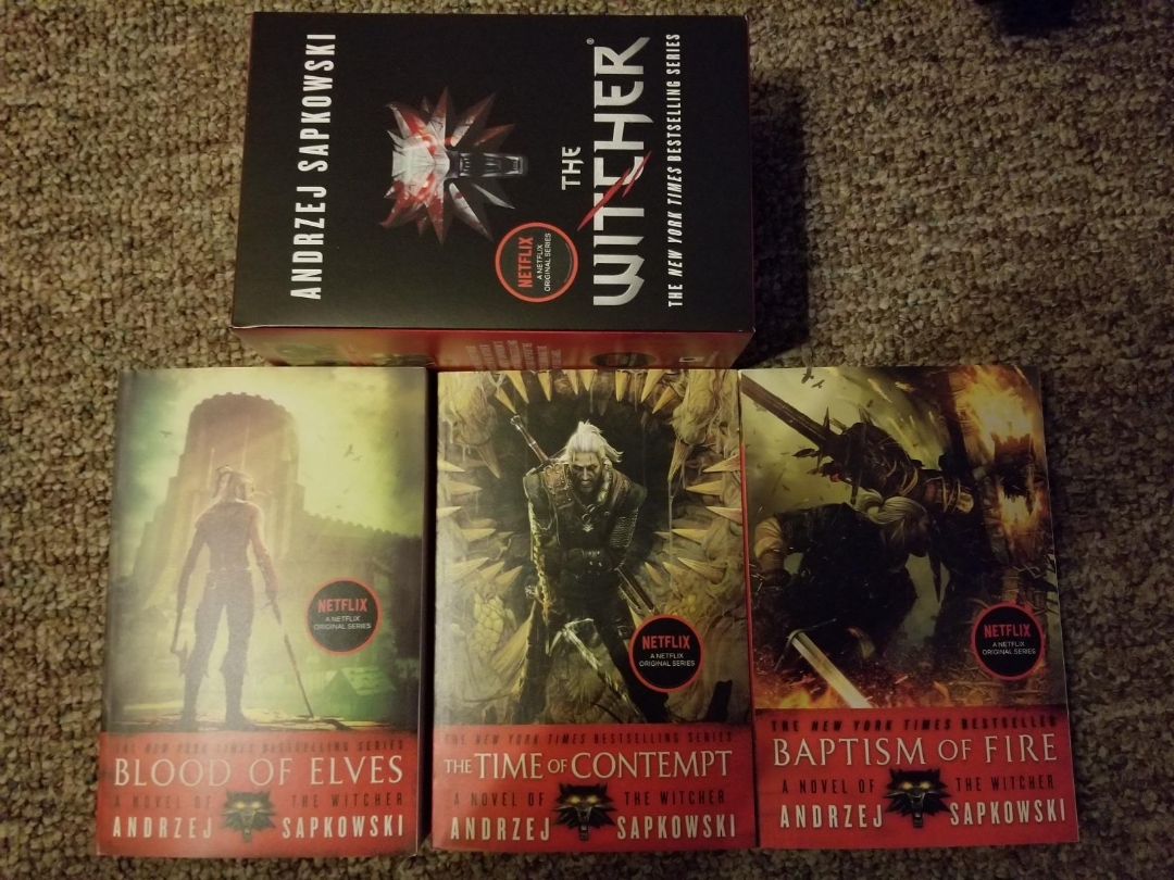 The Witcher Boxed Set: Blood of Elves, the Time of Contempt, Baptism of Fire