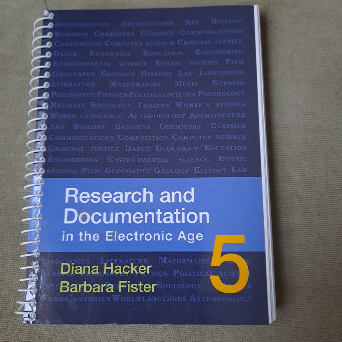 Research and Documentation in the Electronic Age