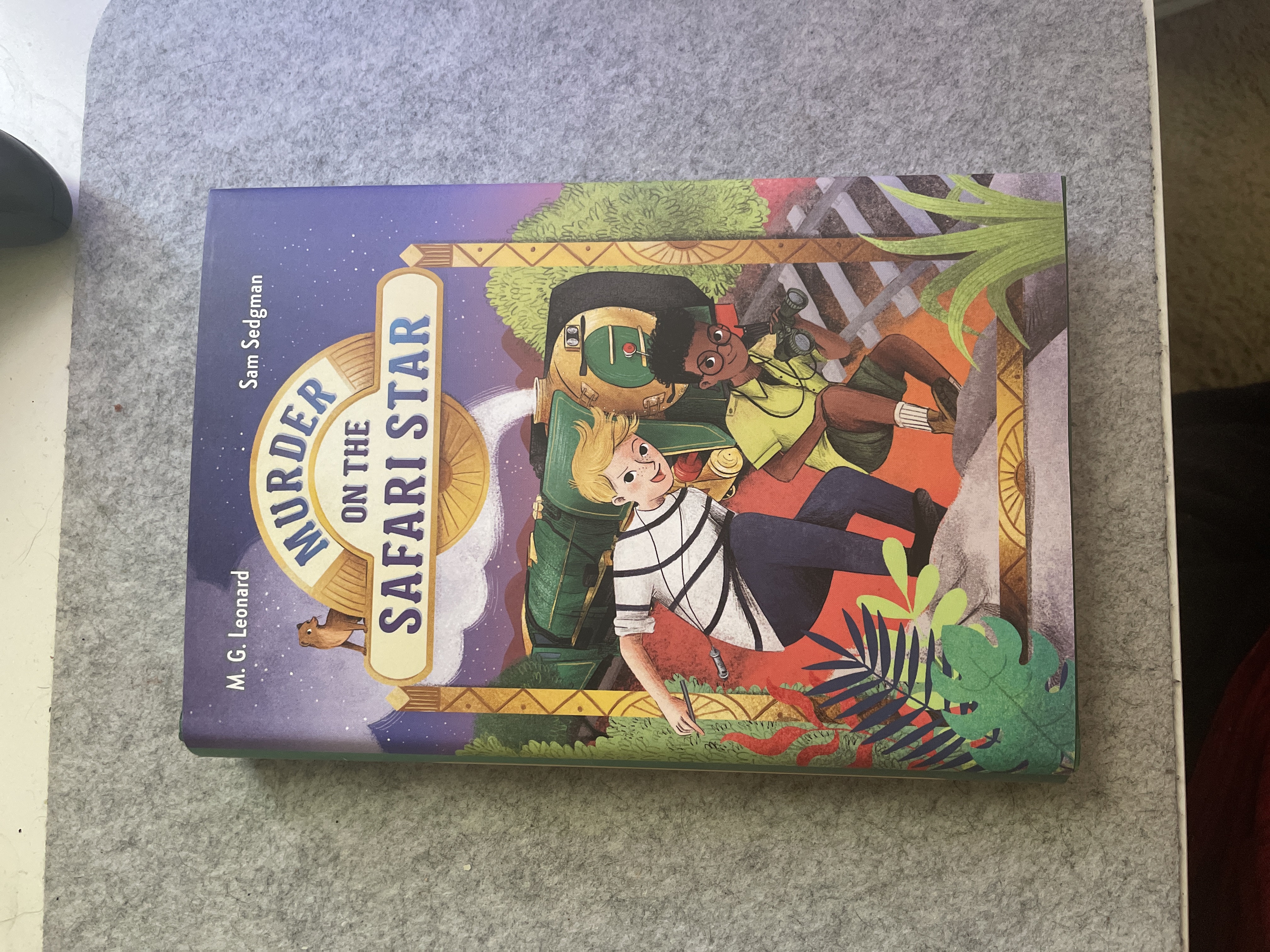 Murder on the Safari Star: Adventures on Trains #3