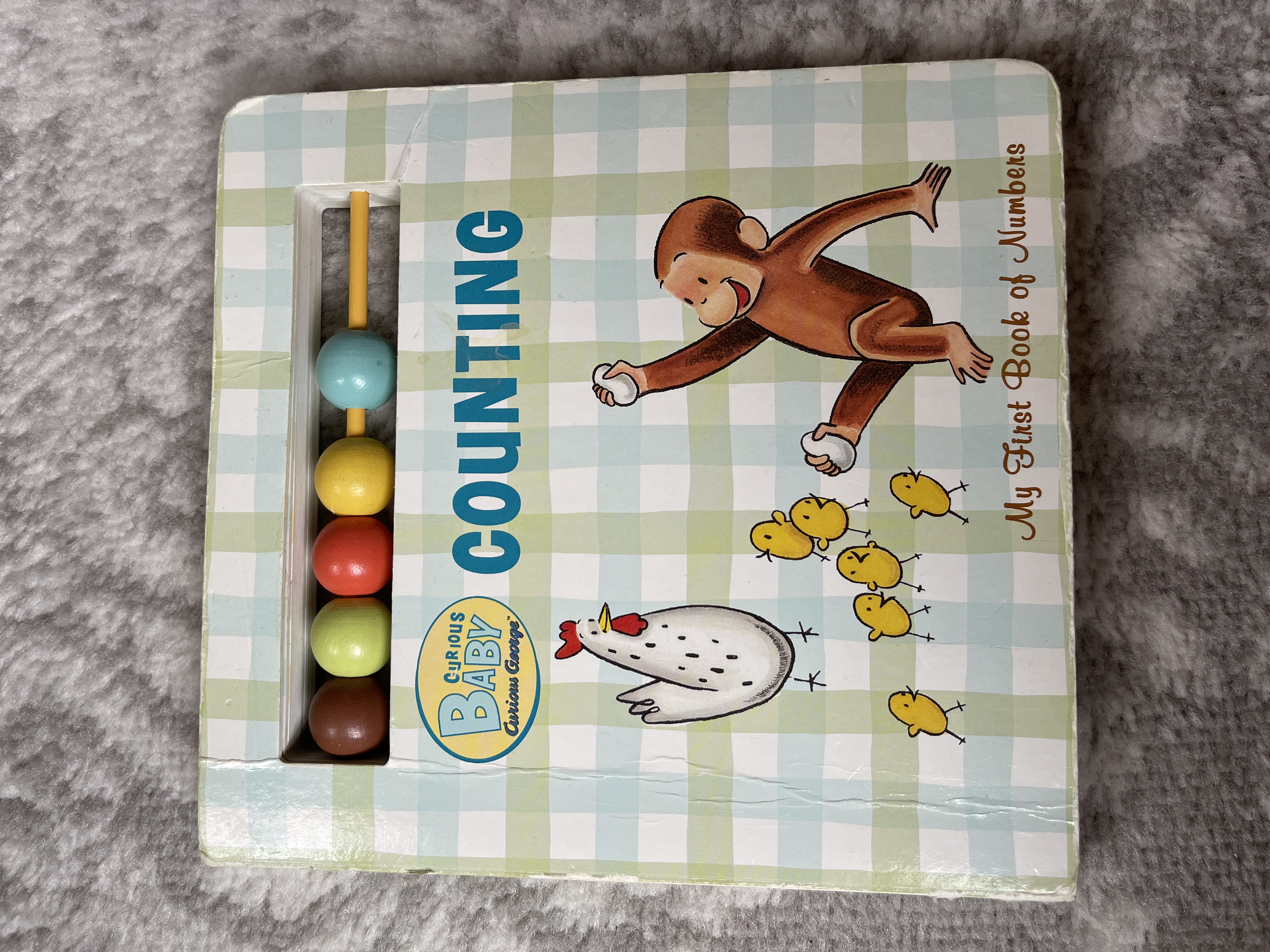 Curious Baby Counting (curious George Board Book with Beads)