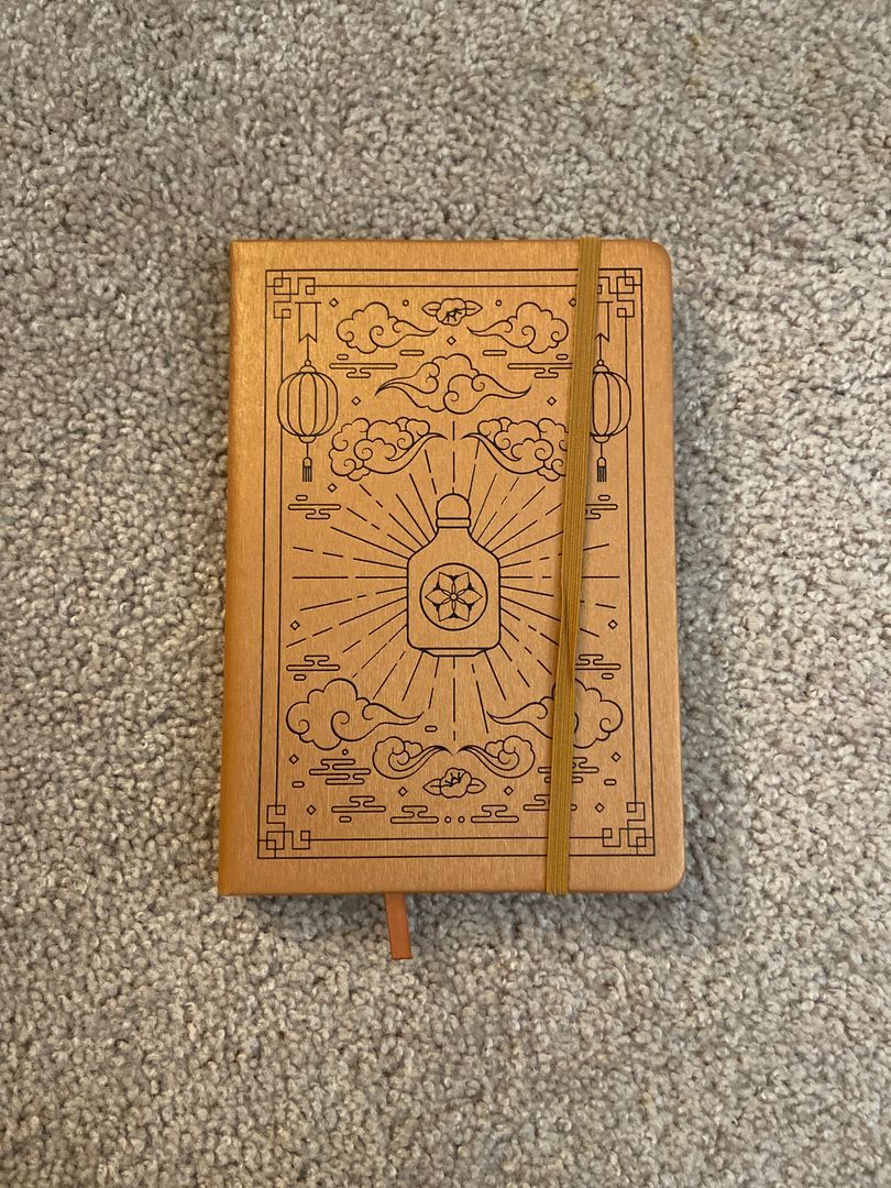 Fairyloot Gilded Notebook