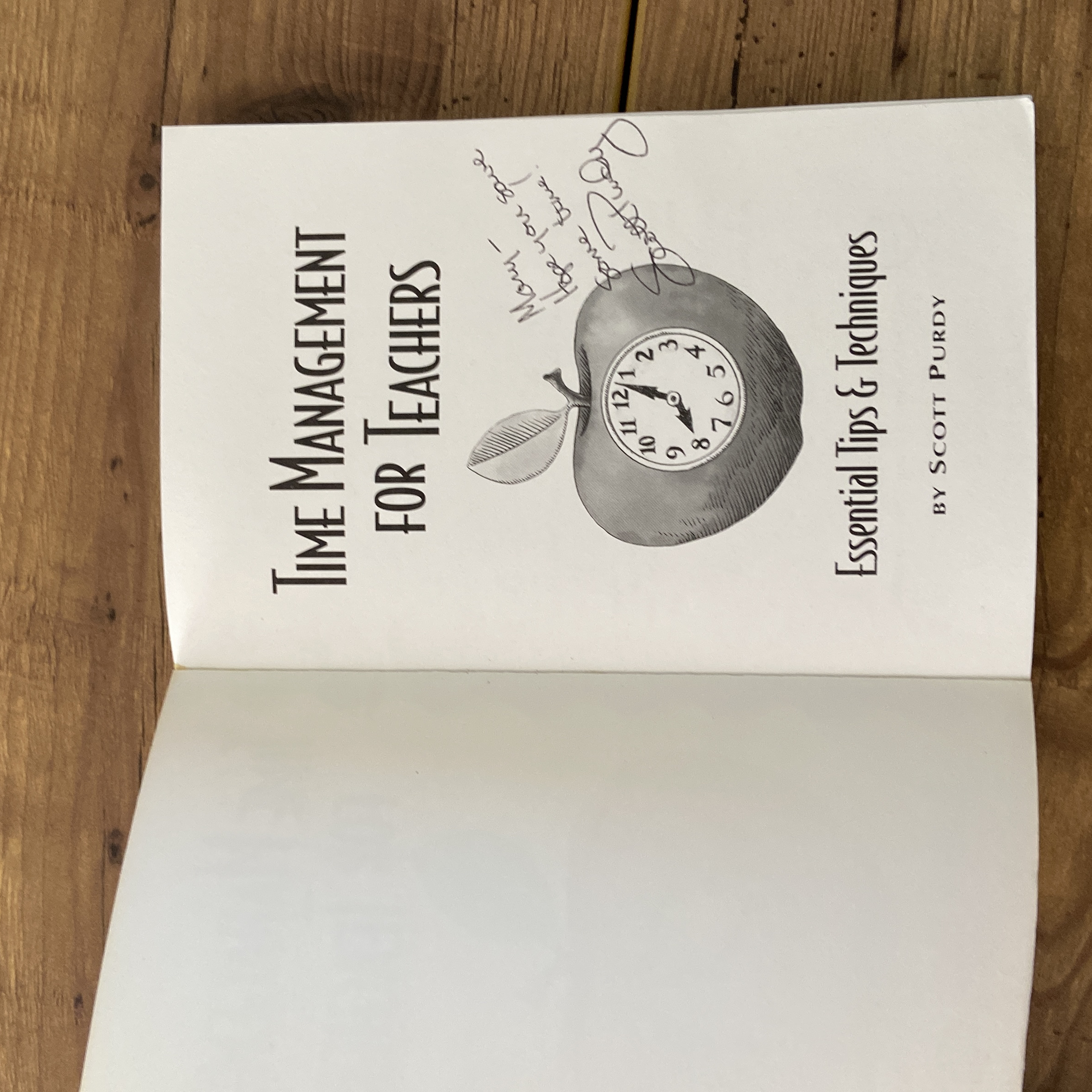 Time Management for Teachers by Scott Purdy