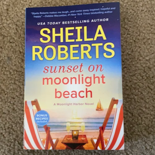 Sunset on Moonlight Beach