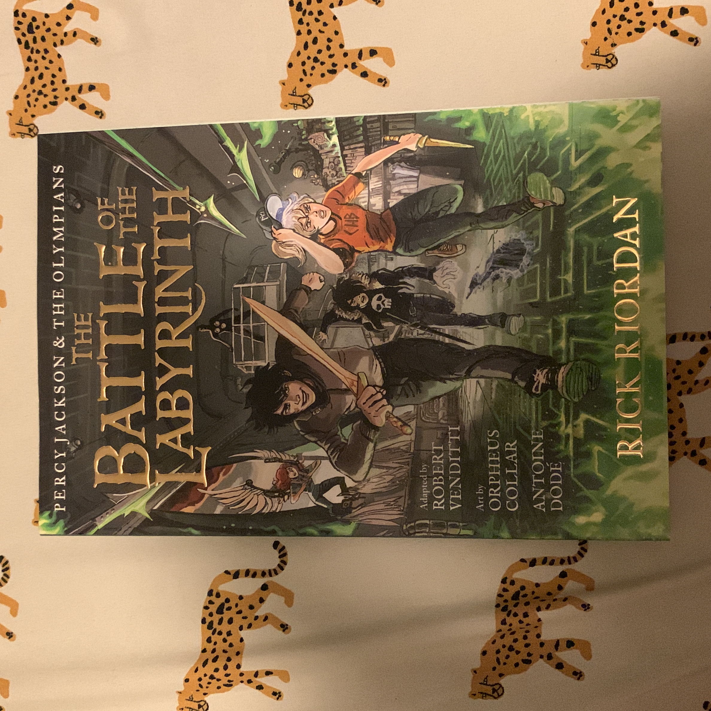 Percy Jackson and the Olympians the Battle of the Labyrinth: the Graphic Novel (Percy Jackson and the Olympians)