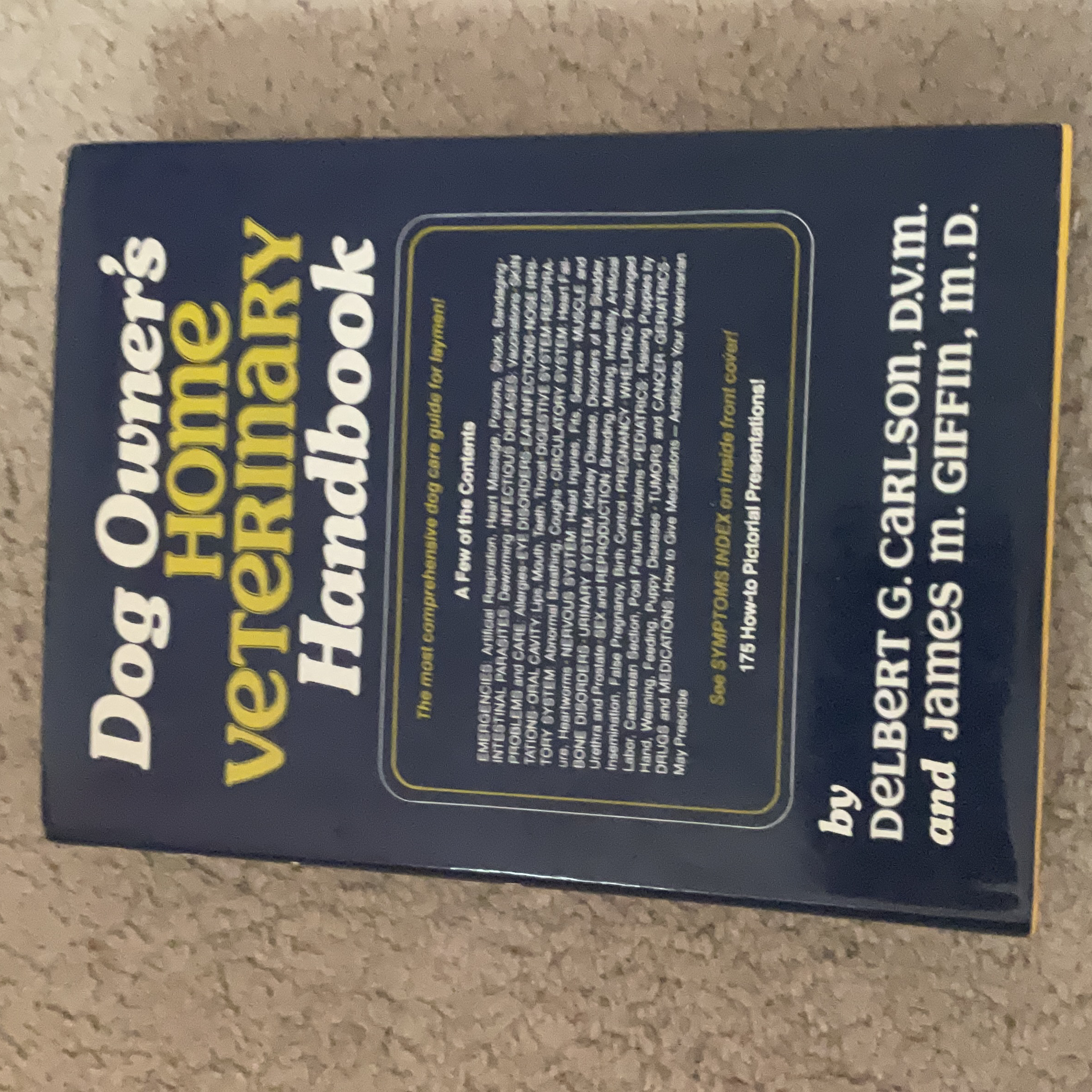 Dog Owner's Home Veterinary Handbook