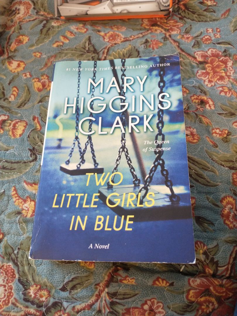 Two Little Girls in Blue