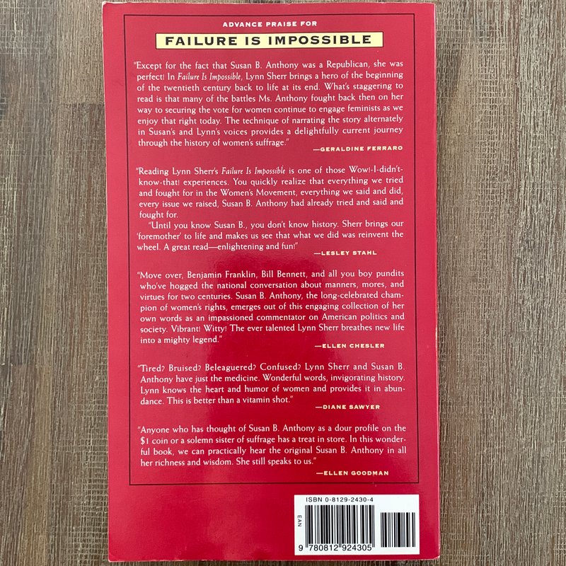 Failure is Impossible