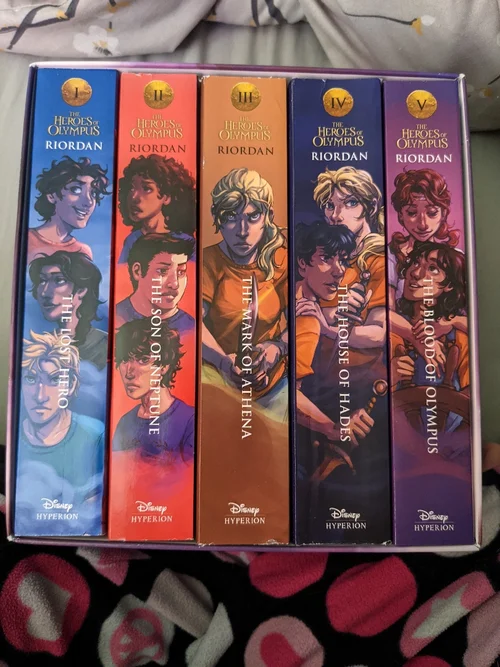 The Heroes of Olympus Paperback Boxed Set
